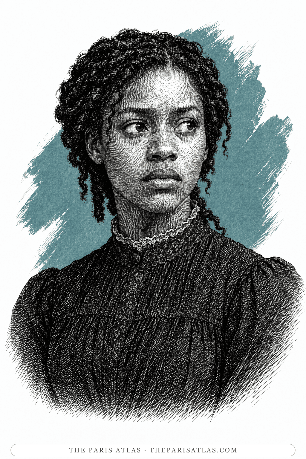 Illustrated portrait of Beloved