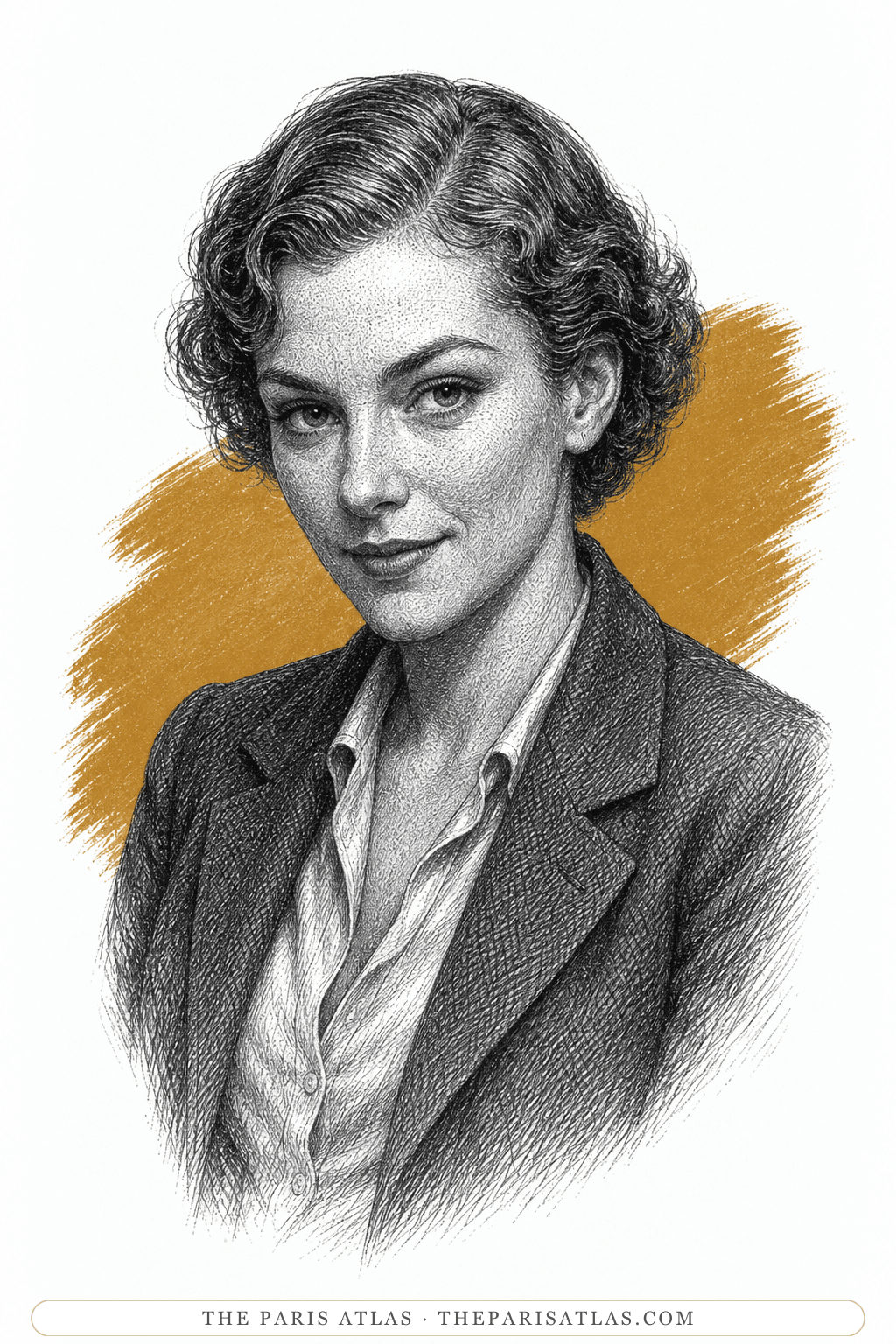 Illustrated portrait of Cecilia “Sissy” Jessup