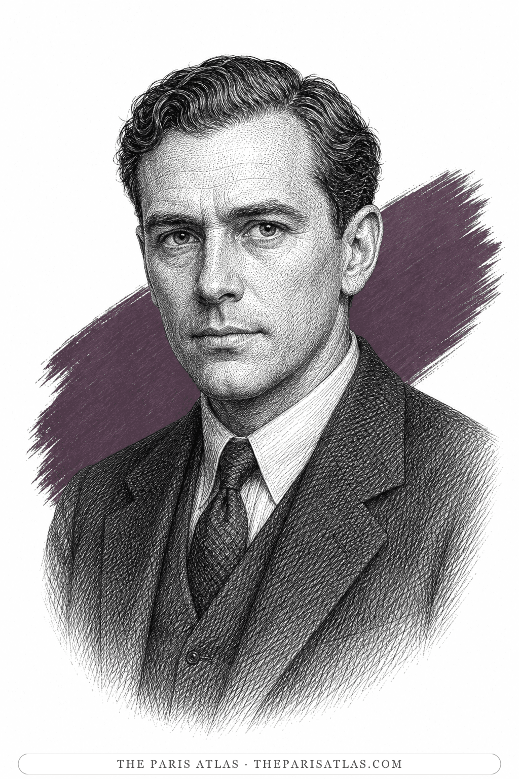 Illustrated portrait of Dr. Fowler Greenhill