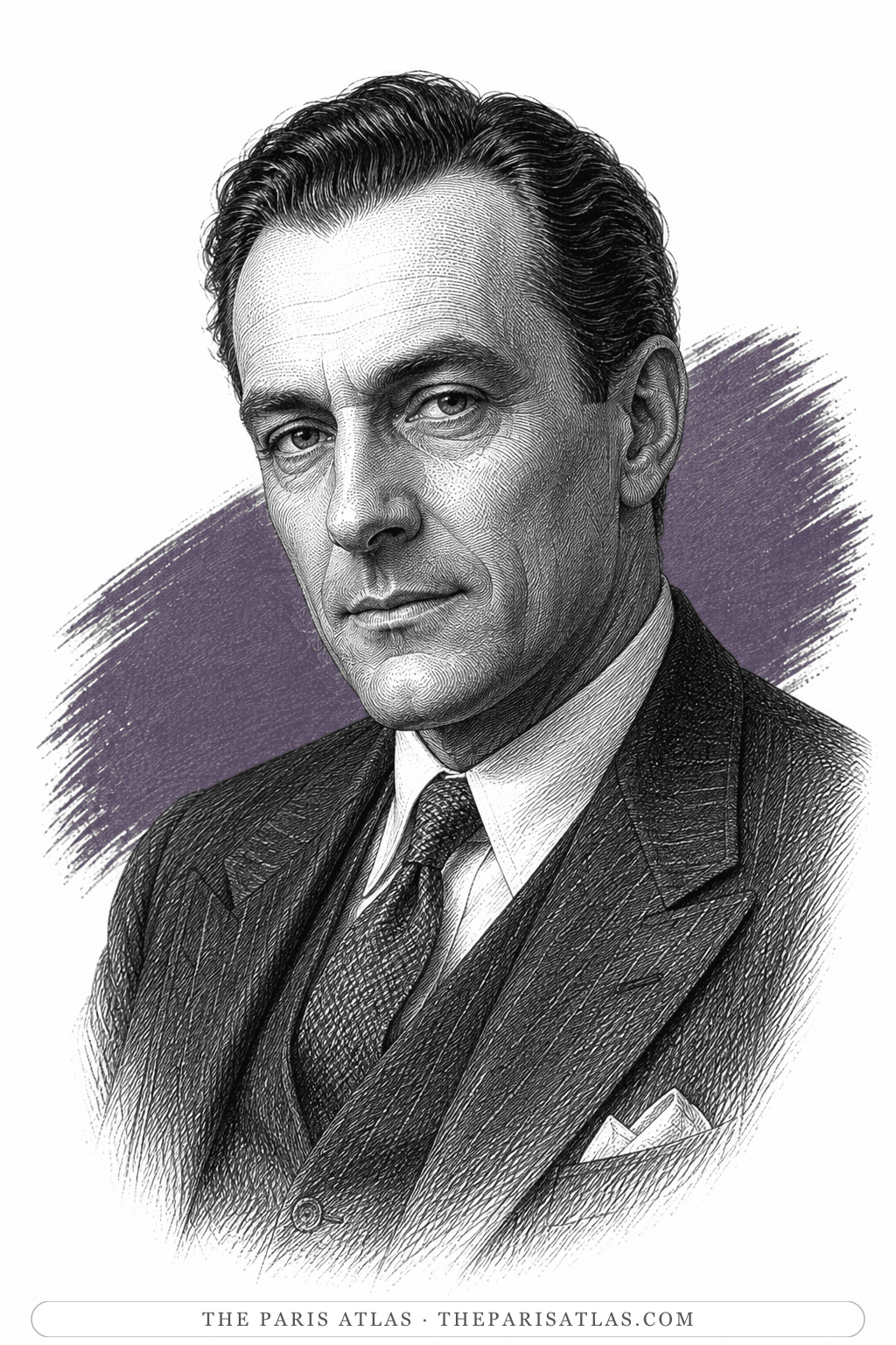Illustrated portrait of Lee Sarason