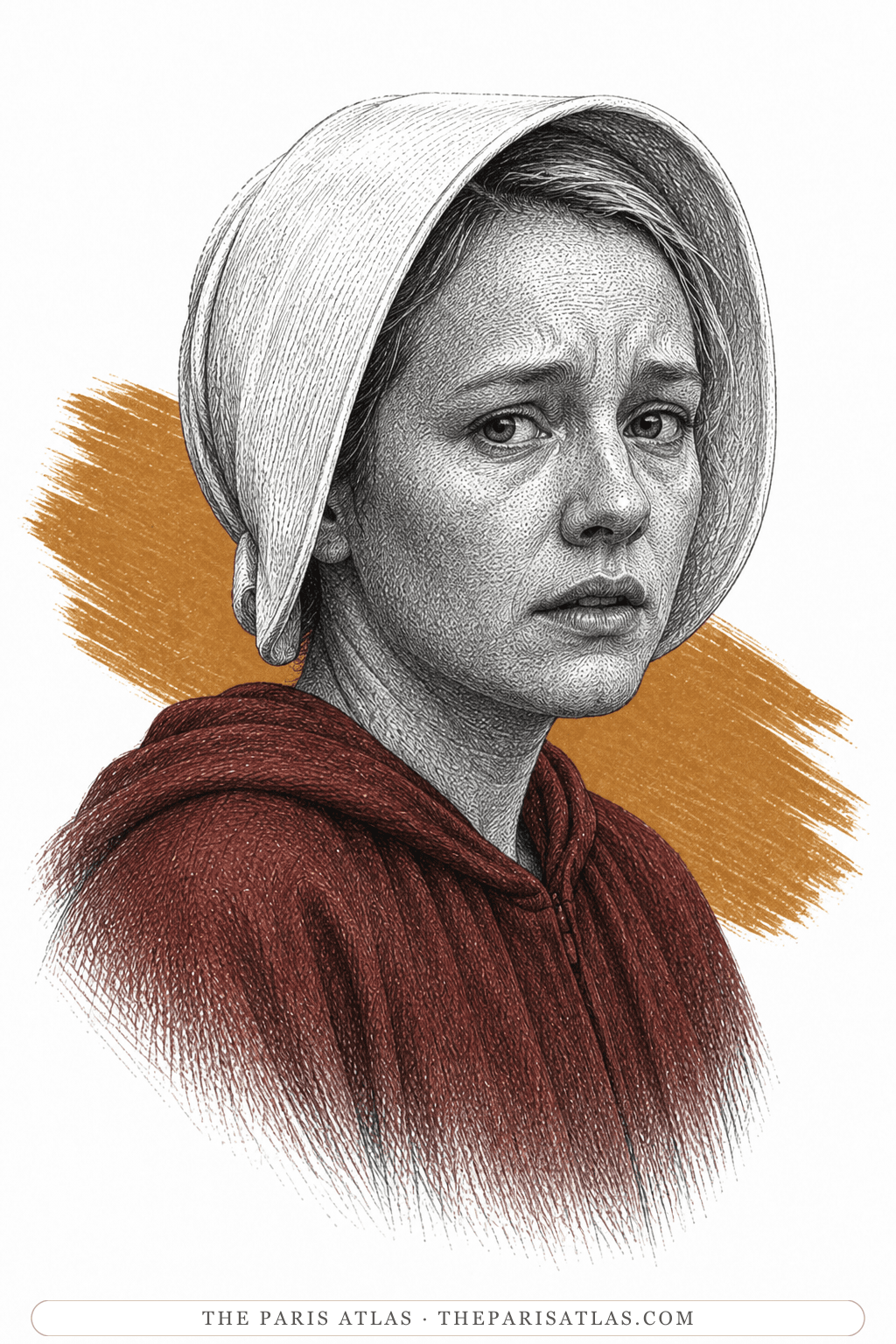 Illustrated portrait of Janine / Ofwarren