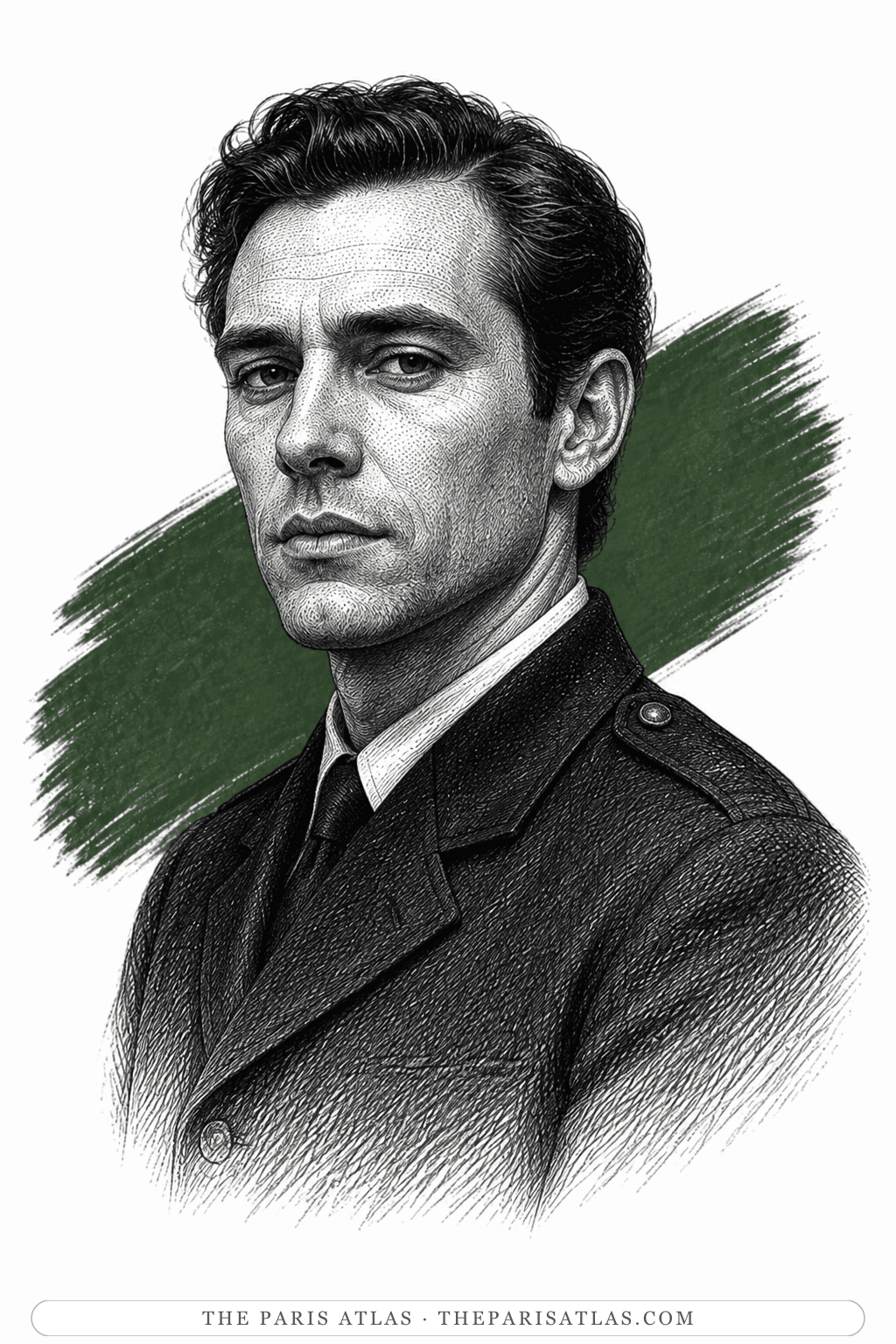 Illustrated portrait of Nick