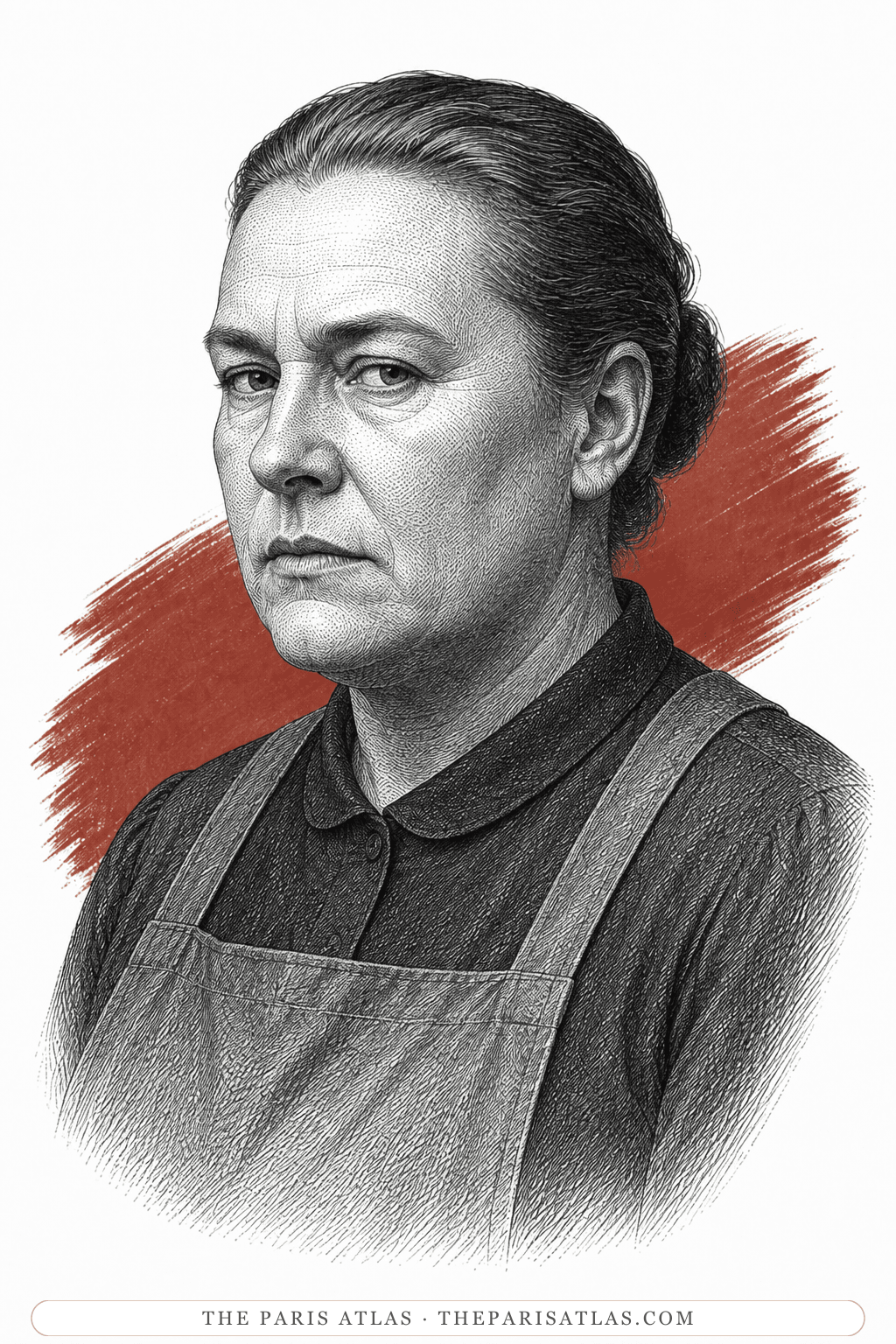 Illustrated portrait of Rita