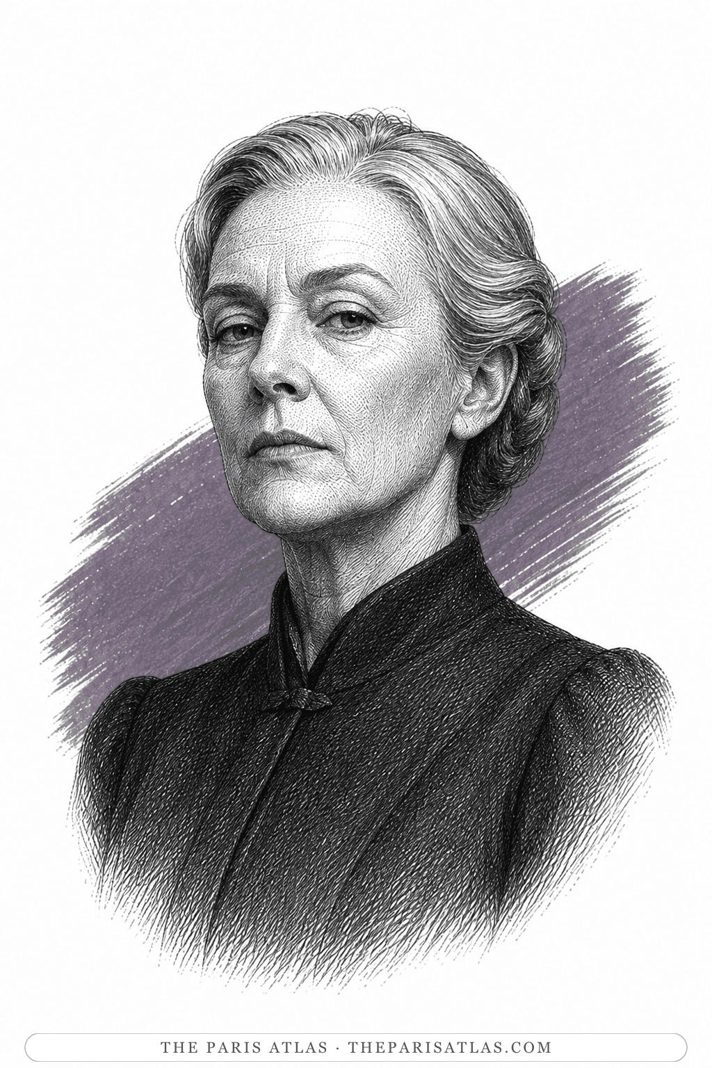 Illustrated portrait of Serena Joy