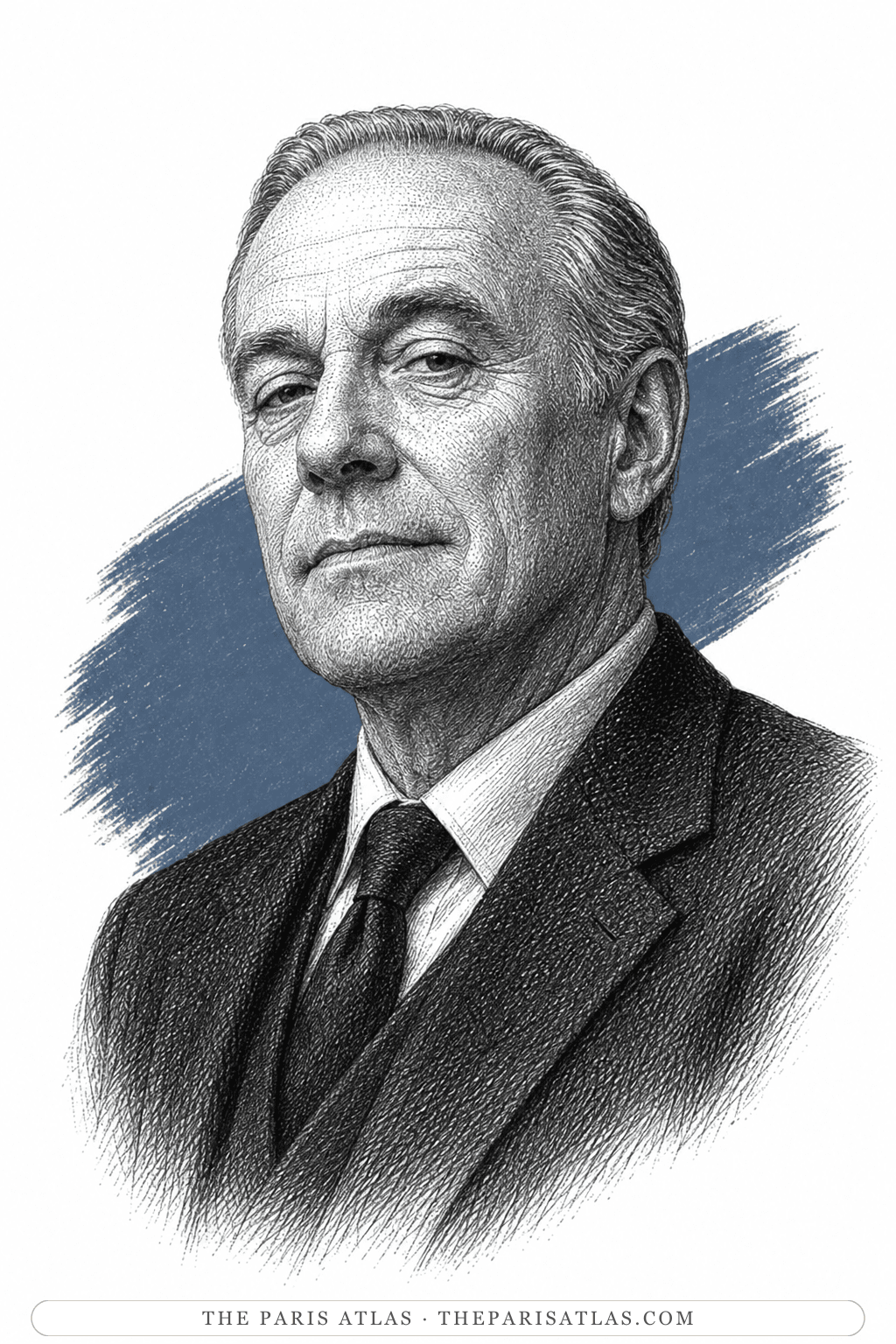 Illustrated portrait of The Commander
