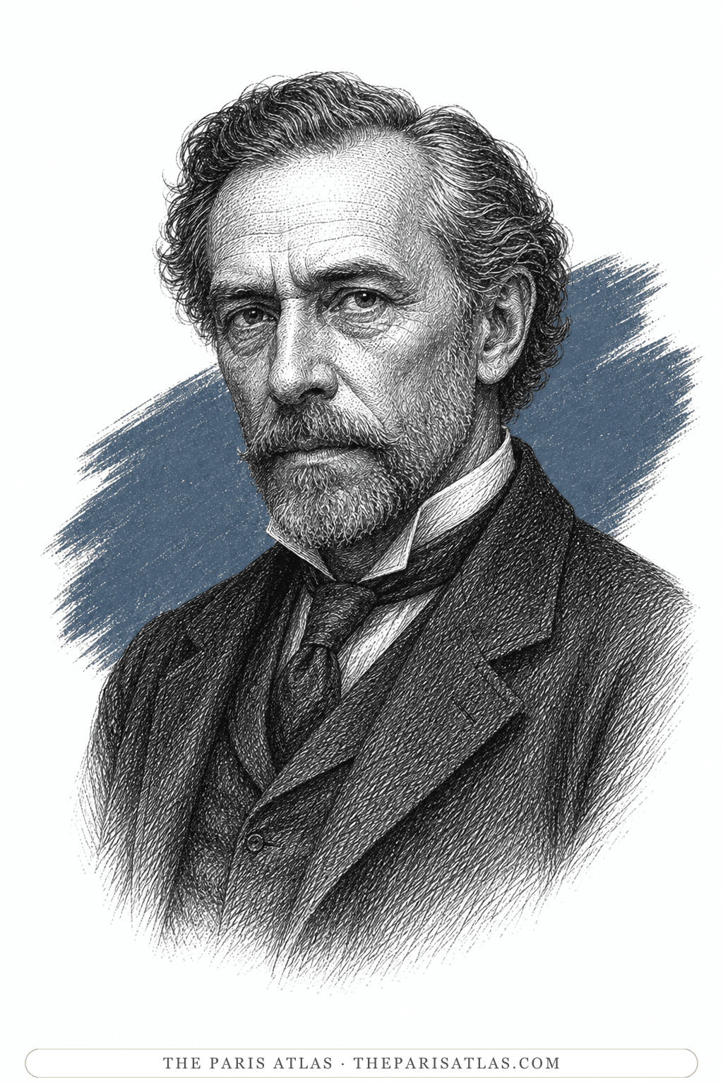 Illustrated portrait of Anthony Meredith