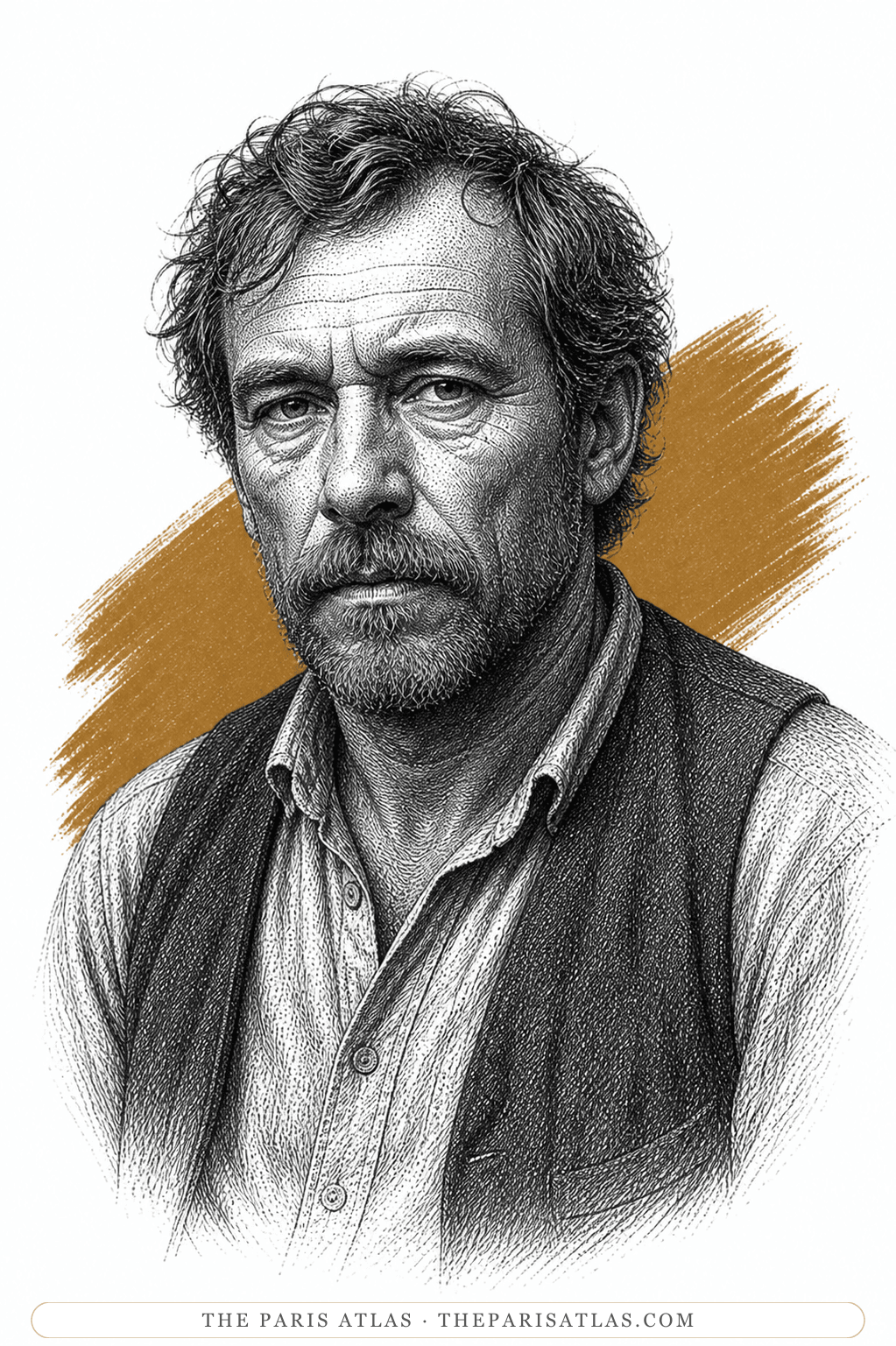 Illustrated portrait of Jackson
