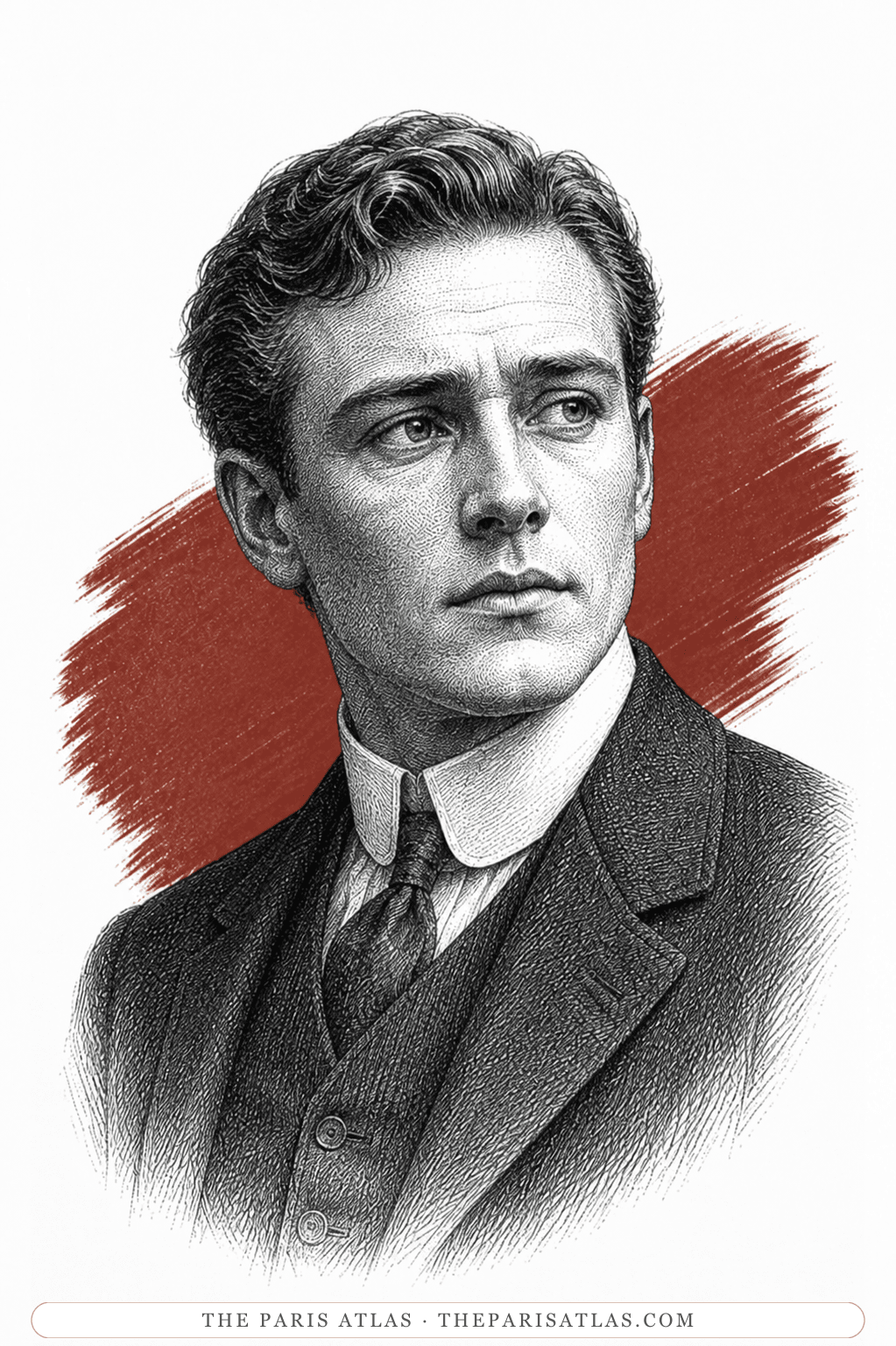 Illustrated portrait of Philip Wickson