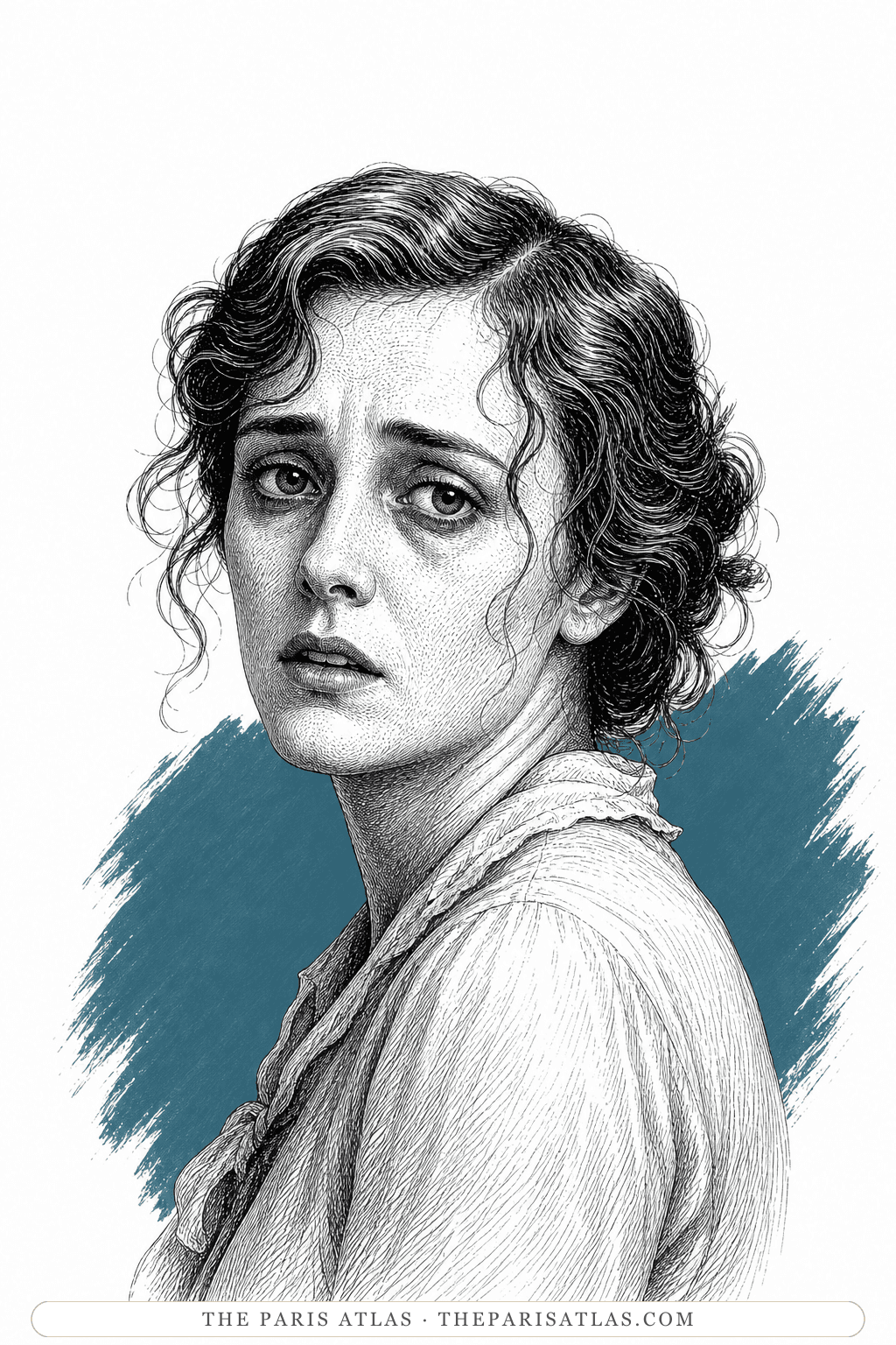 Illustrated portrait of Alice LeBlanc