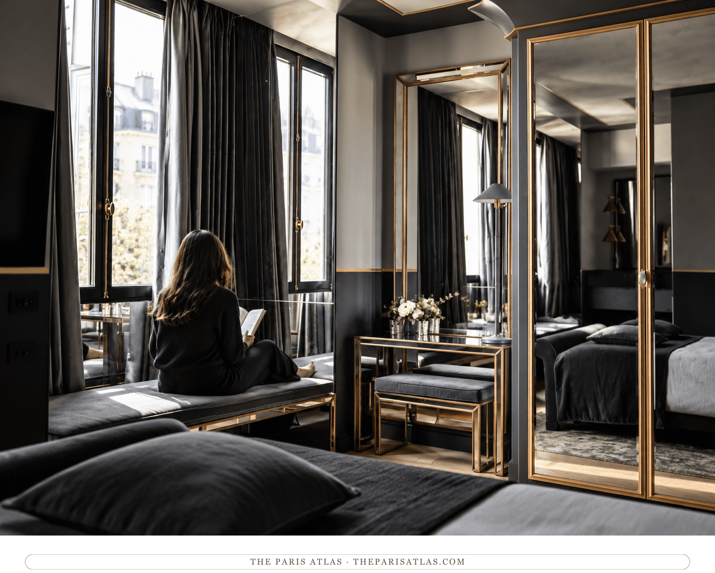 A room at Monsieur George. — illustration.