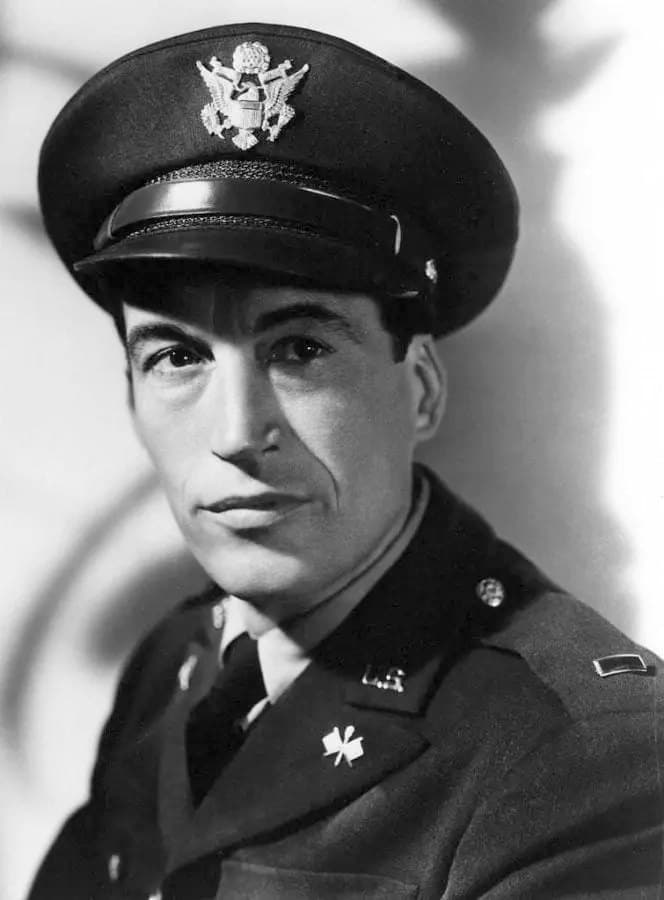 John Huston in United States Army uniform in 1946