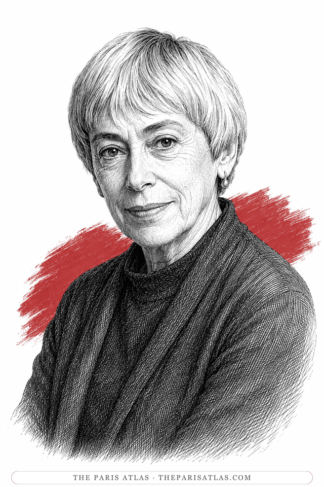 Illustrated portrait of Ursula K. Le Guin