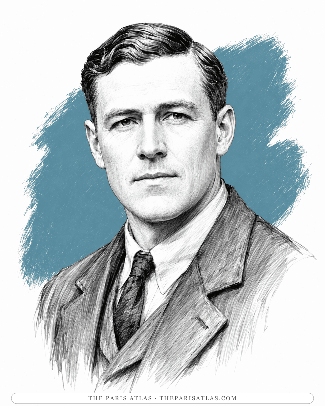 Illustrated portrait of Pat Guthrie