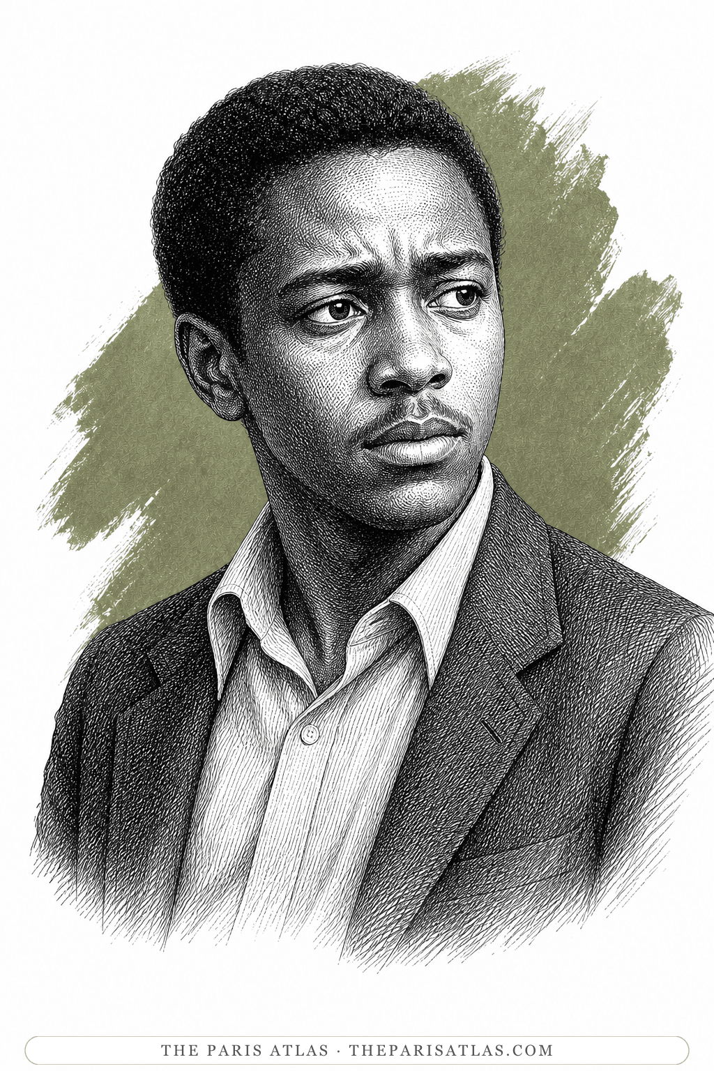 Illustrated portrait of Ferdinand