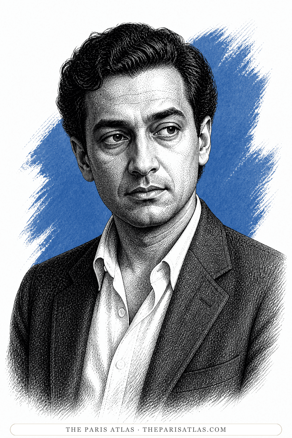 Illustrated portrait of Indar
