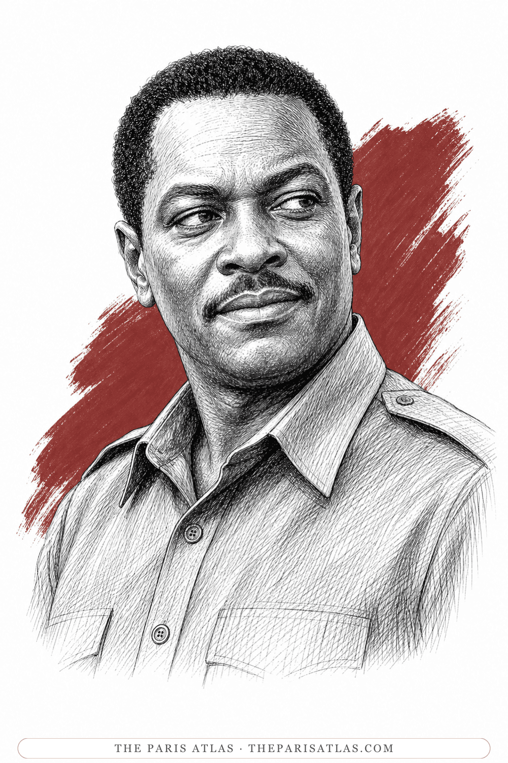 Illustrated portrait of Prosper