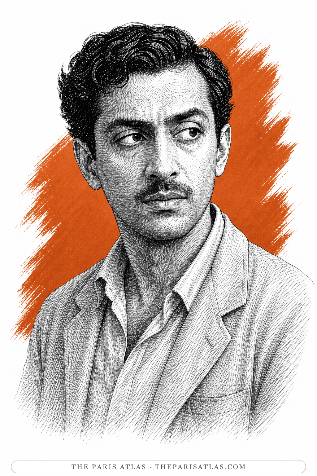 Illustrated portrait of Salim