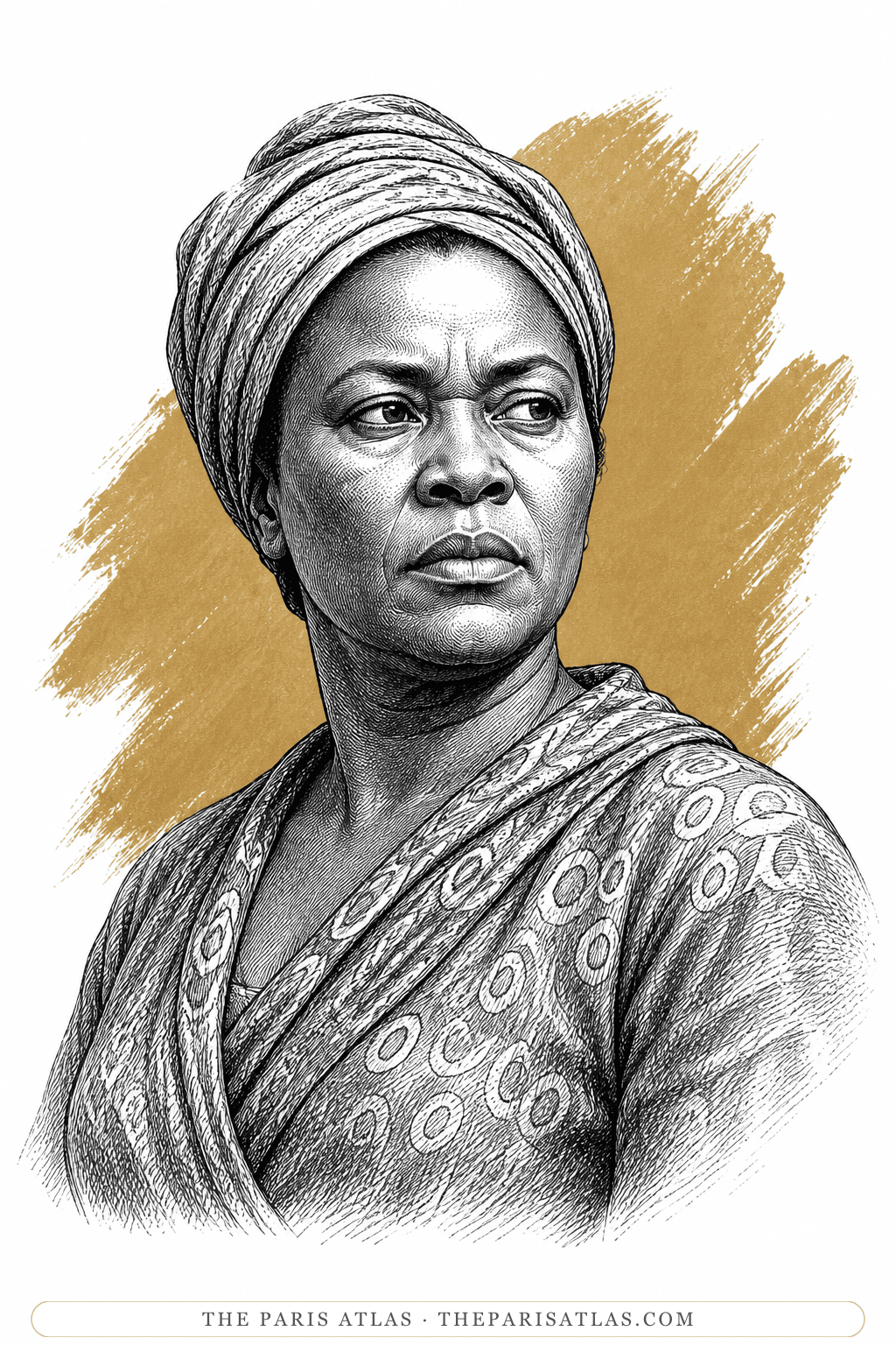 Illustrated portrait of Zabeth
