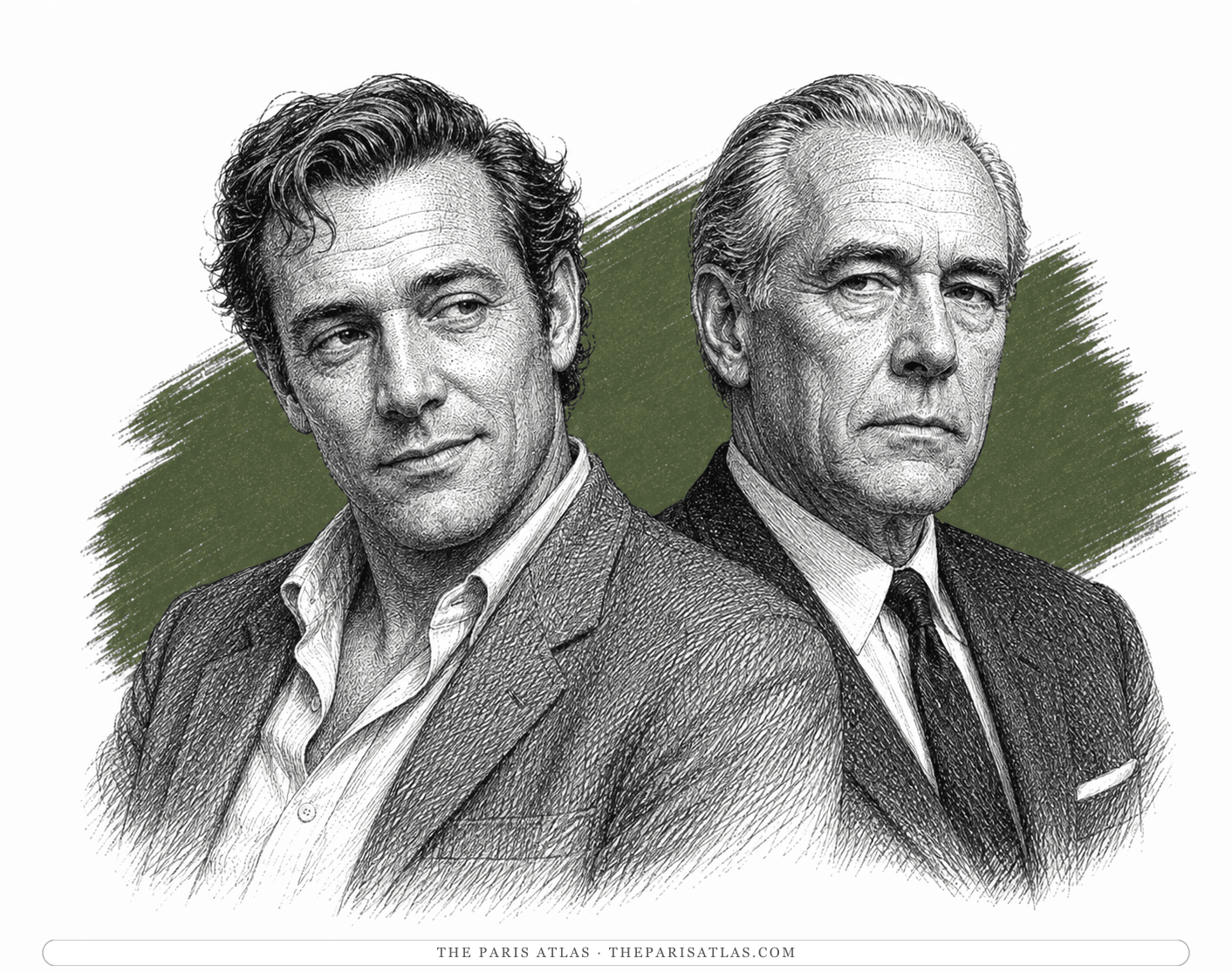 Illustrated portrait of The local man and the hustler