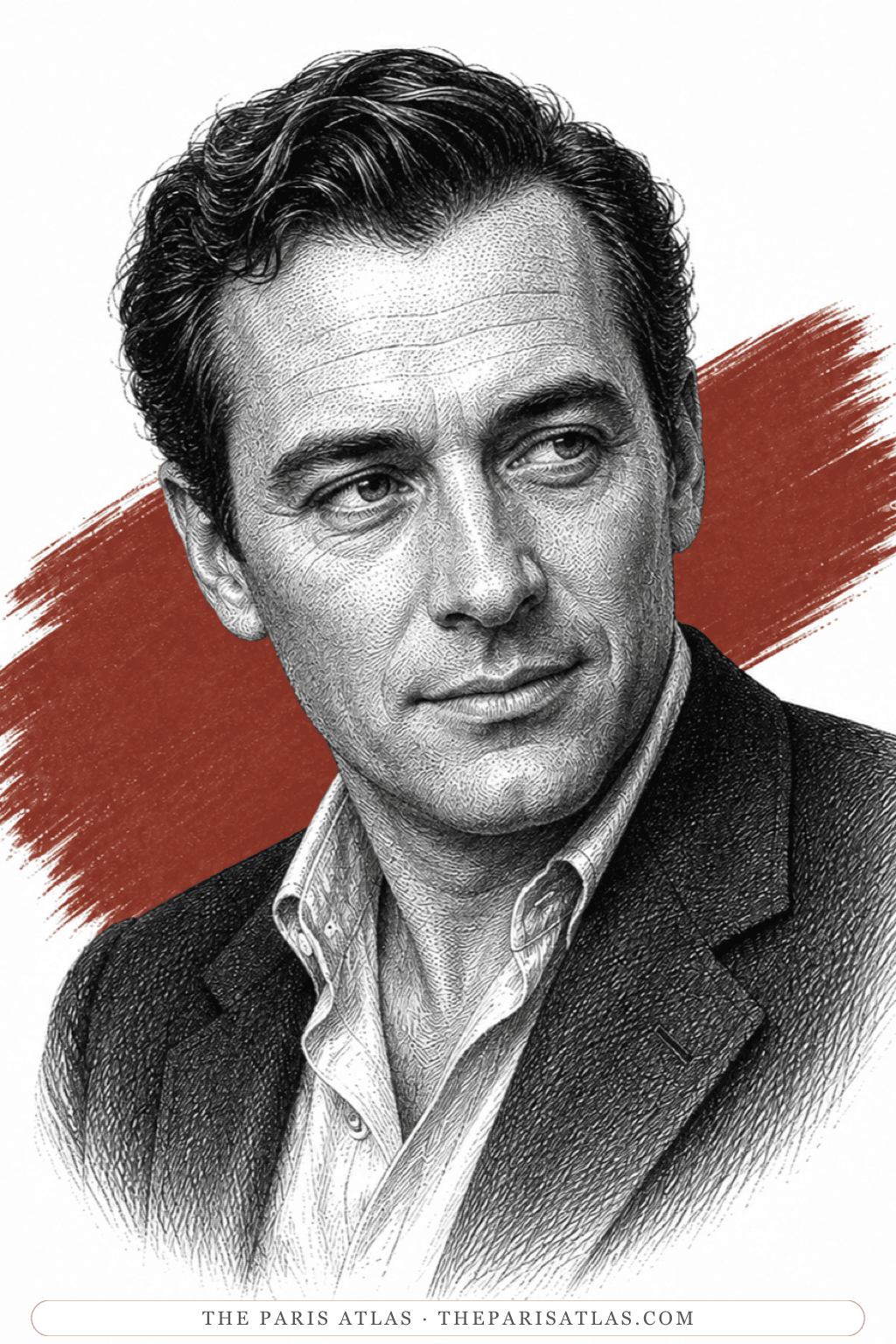 Illustrated portrait of Luc