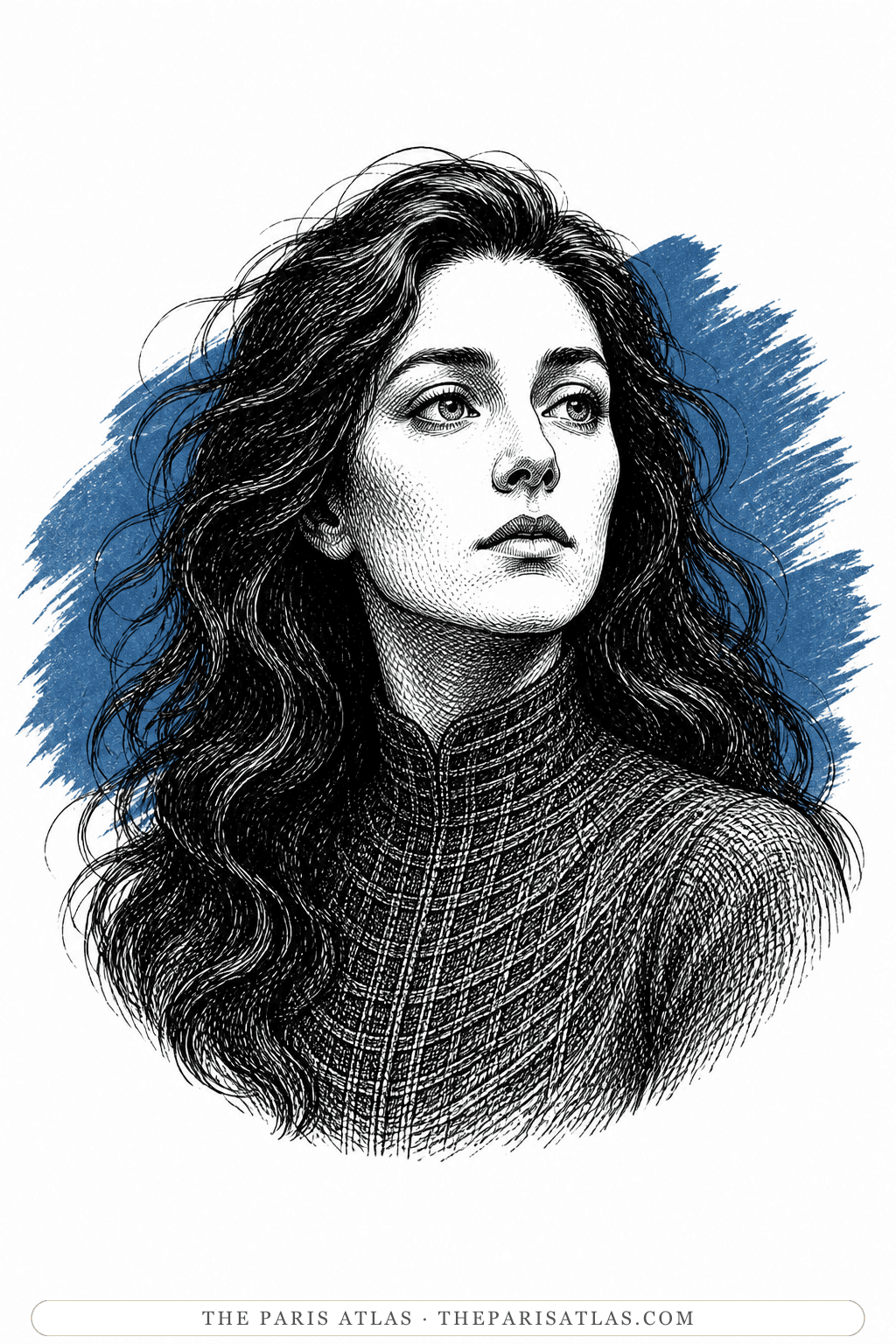Illustrated portrait of The Little Mermaid