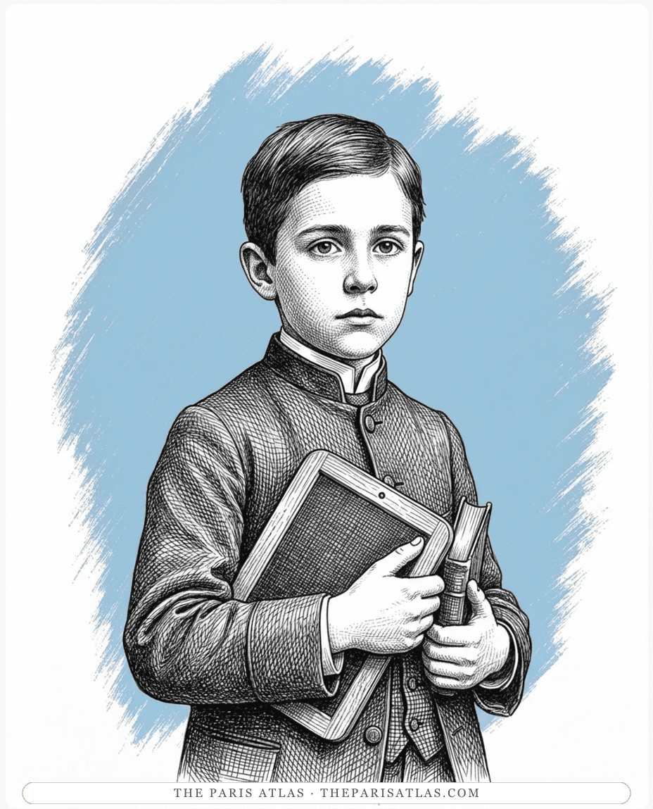 Illustrated portrait of Stephen Dedalus