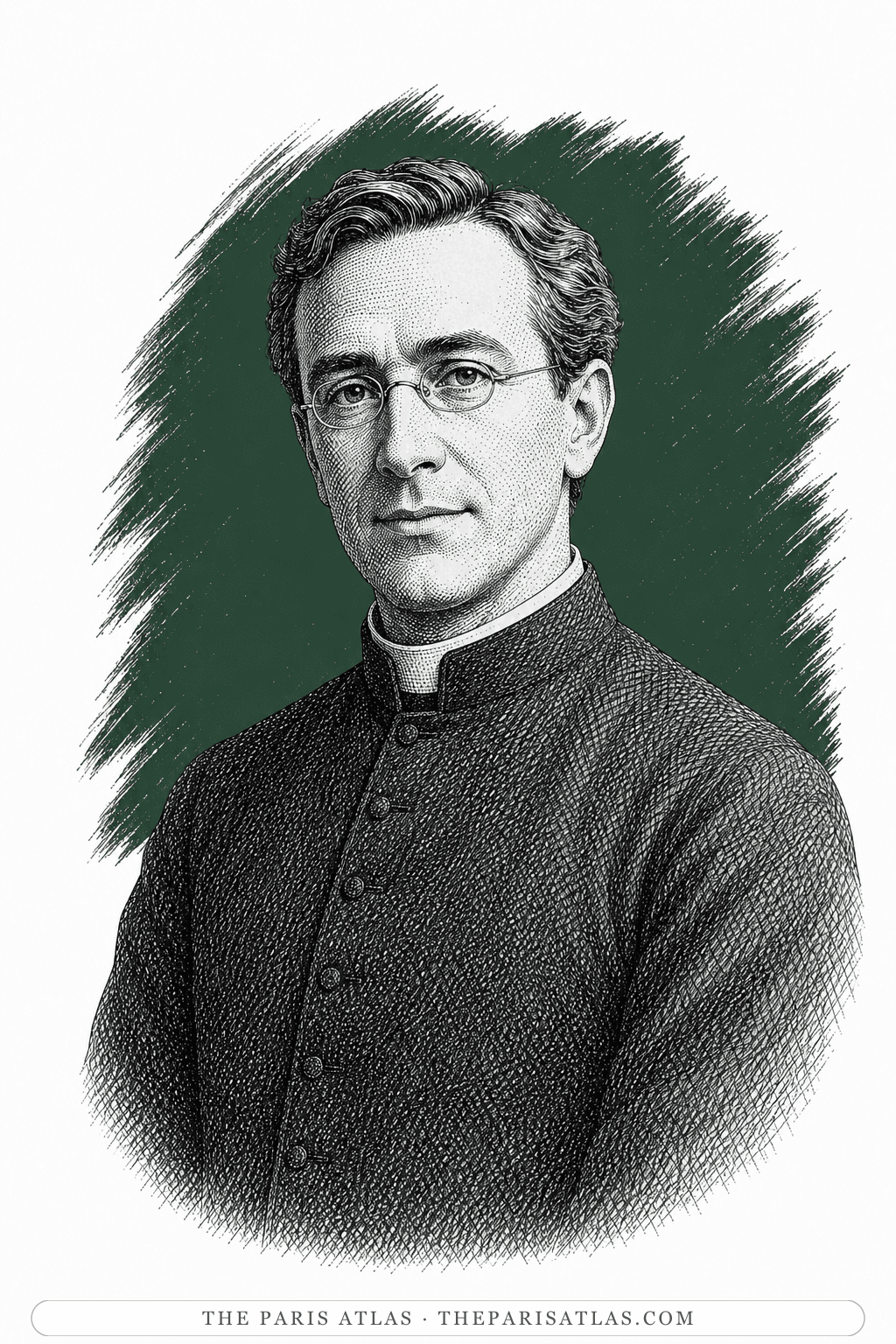 Illustrated portrait of The dean of studies