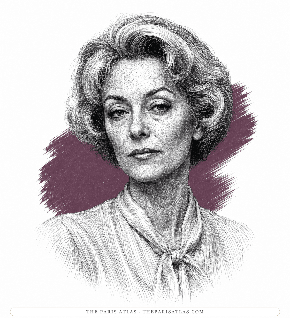 Illustrated portrait of Charlotte / Charley