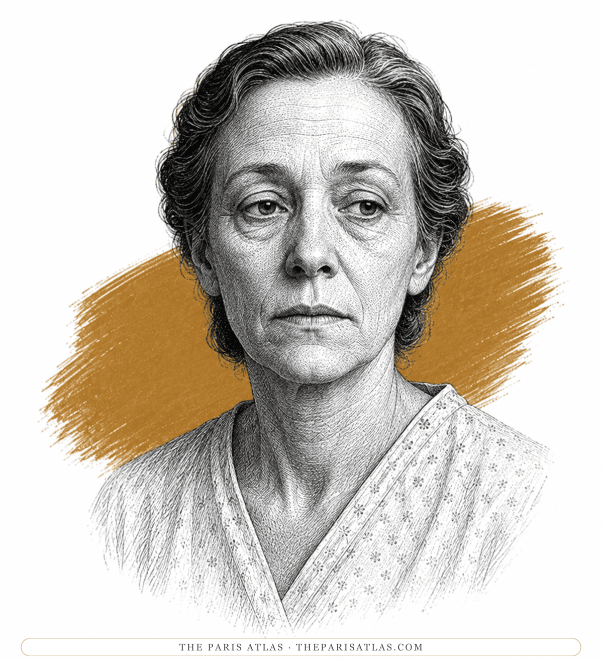 Illustrated portrait of Doris