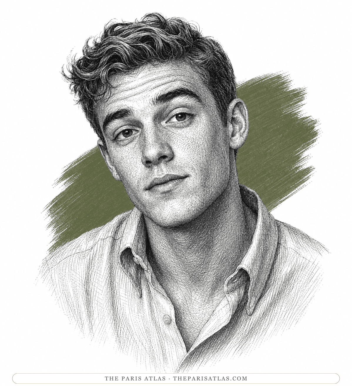 Illustrated portrait of Kenny Potter
