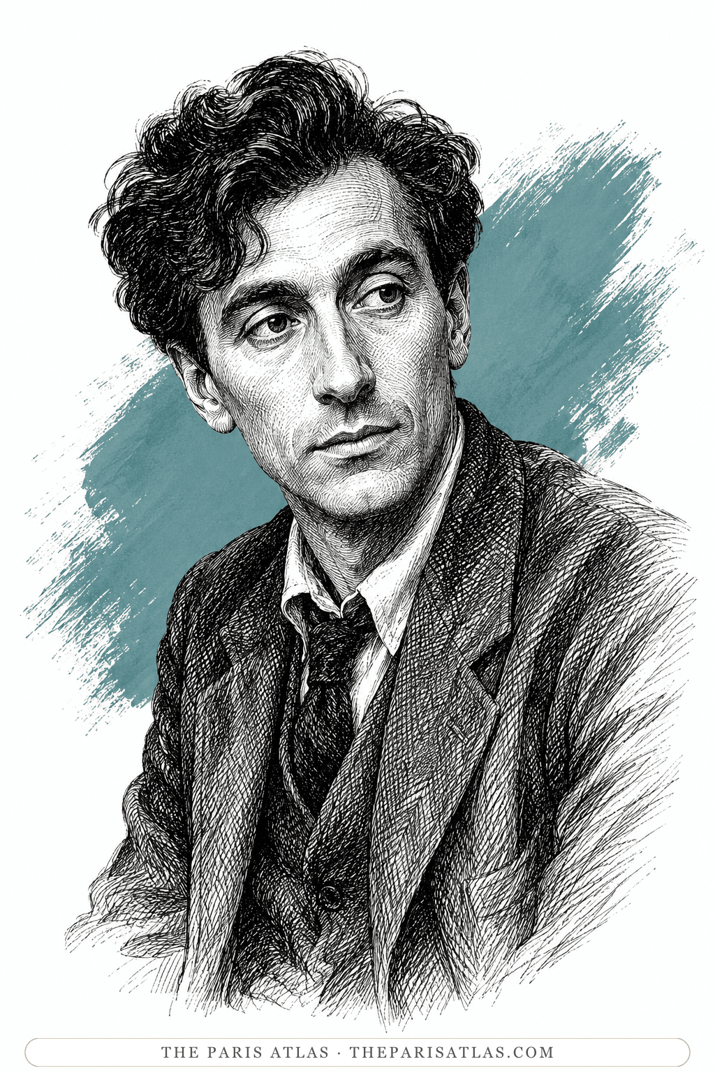 Illustrated portrait of Jay