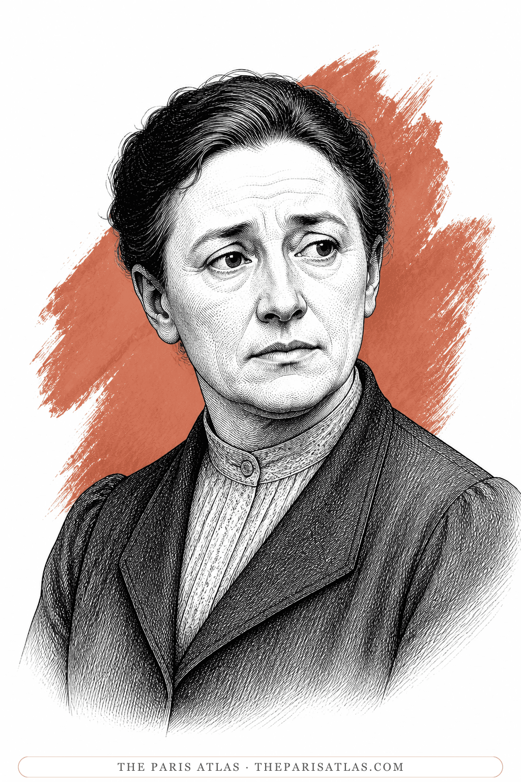 Illustrated portrait of Bénédicte