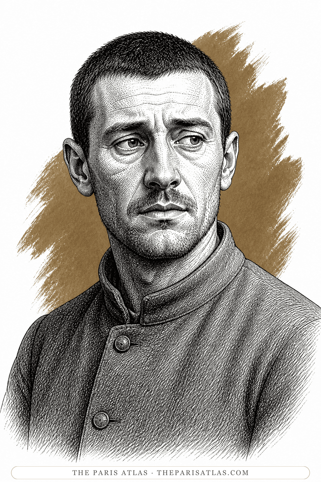 Illustrated portrait of Benoît Notre-Dame
