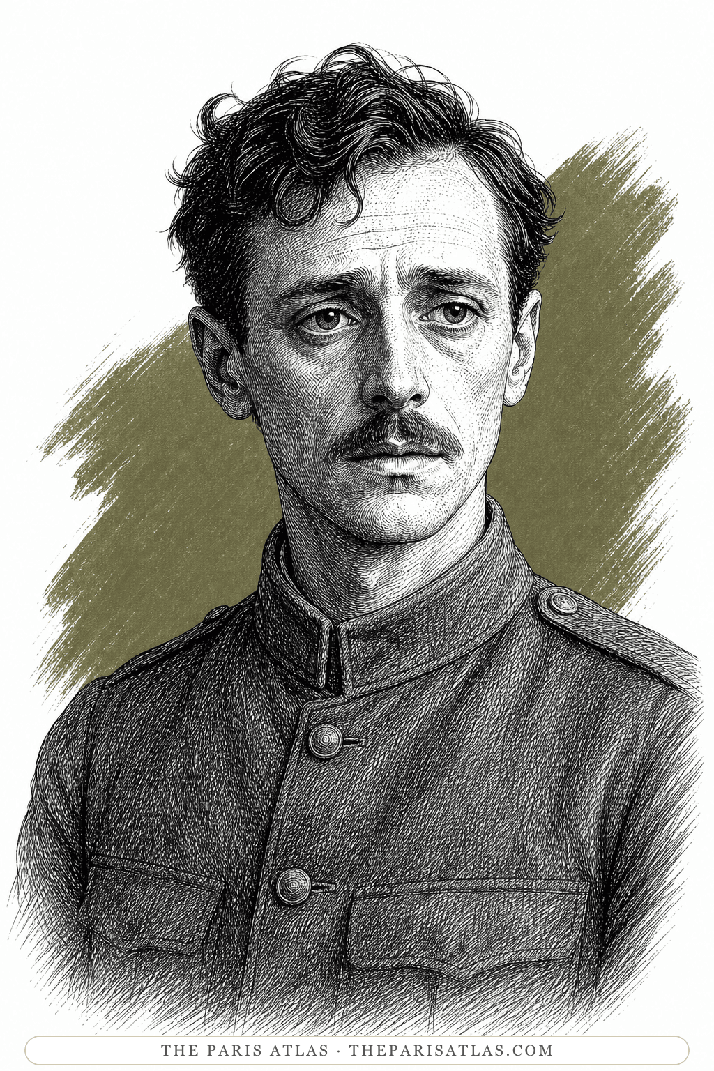 Illustrated portrait of Daniel Esperanza