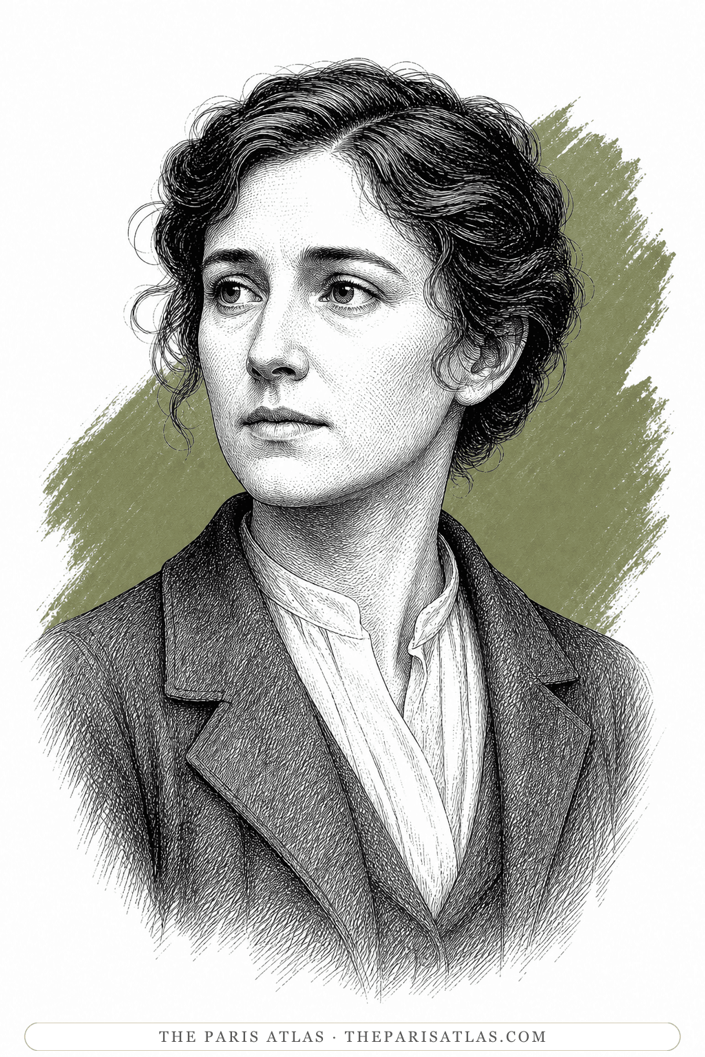 Illustrated portrait of Heidi Weiss