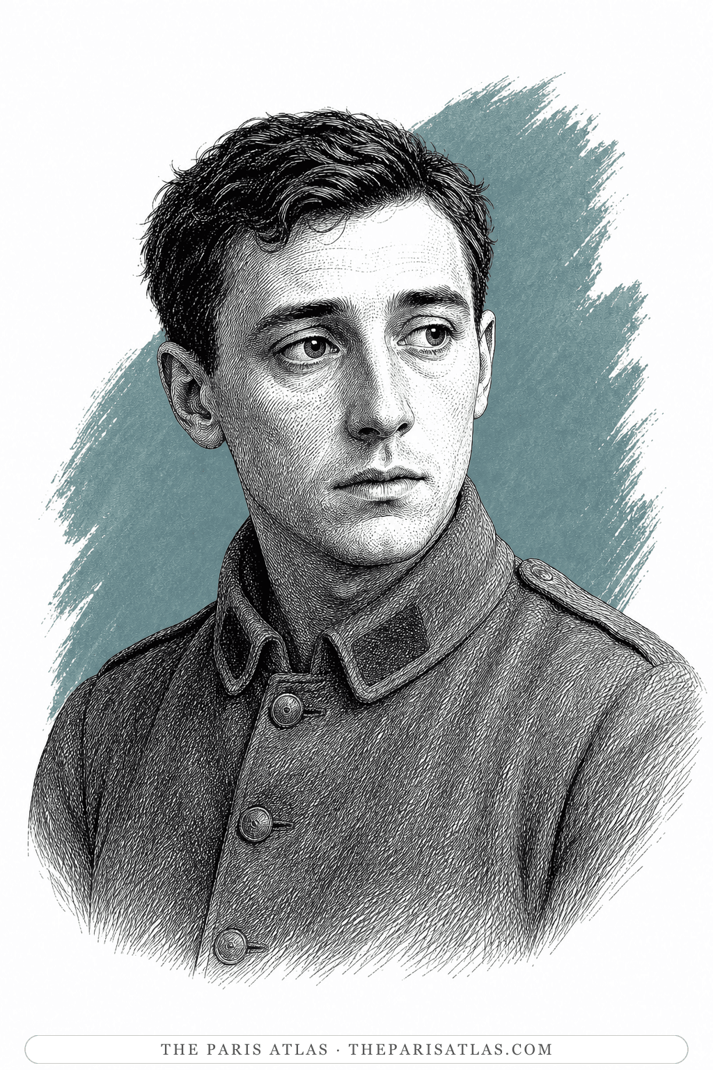 Illustrated portrait of Jean Desrochelles