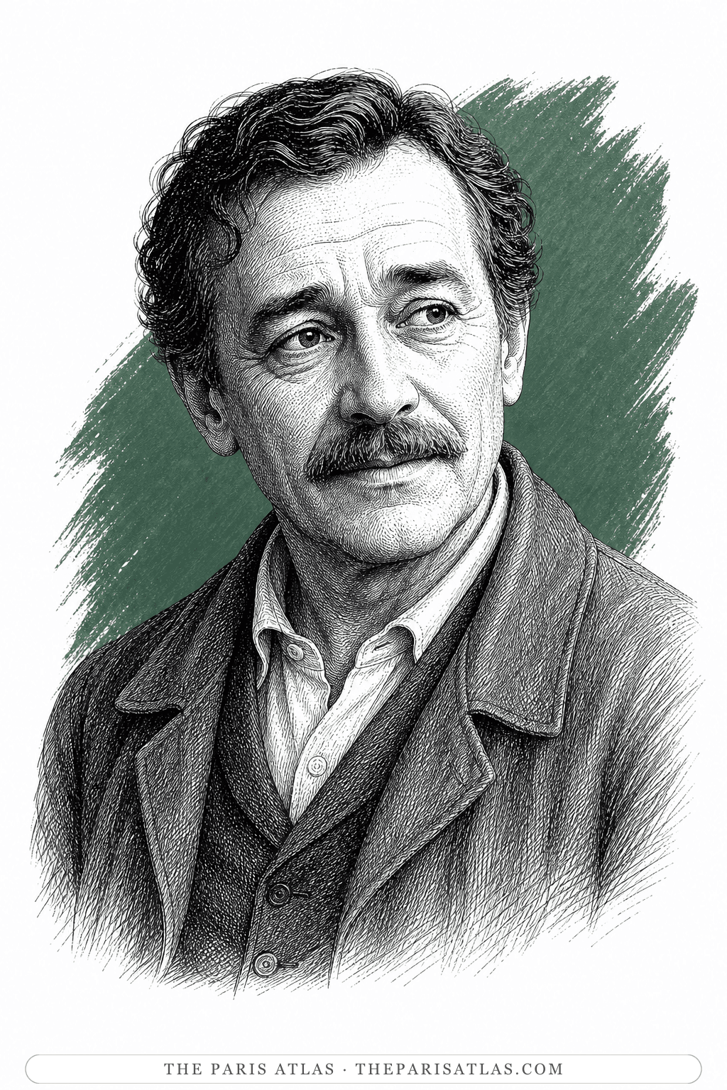 Illustrated portrait of Sylvain
