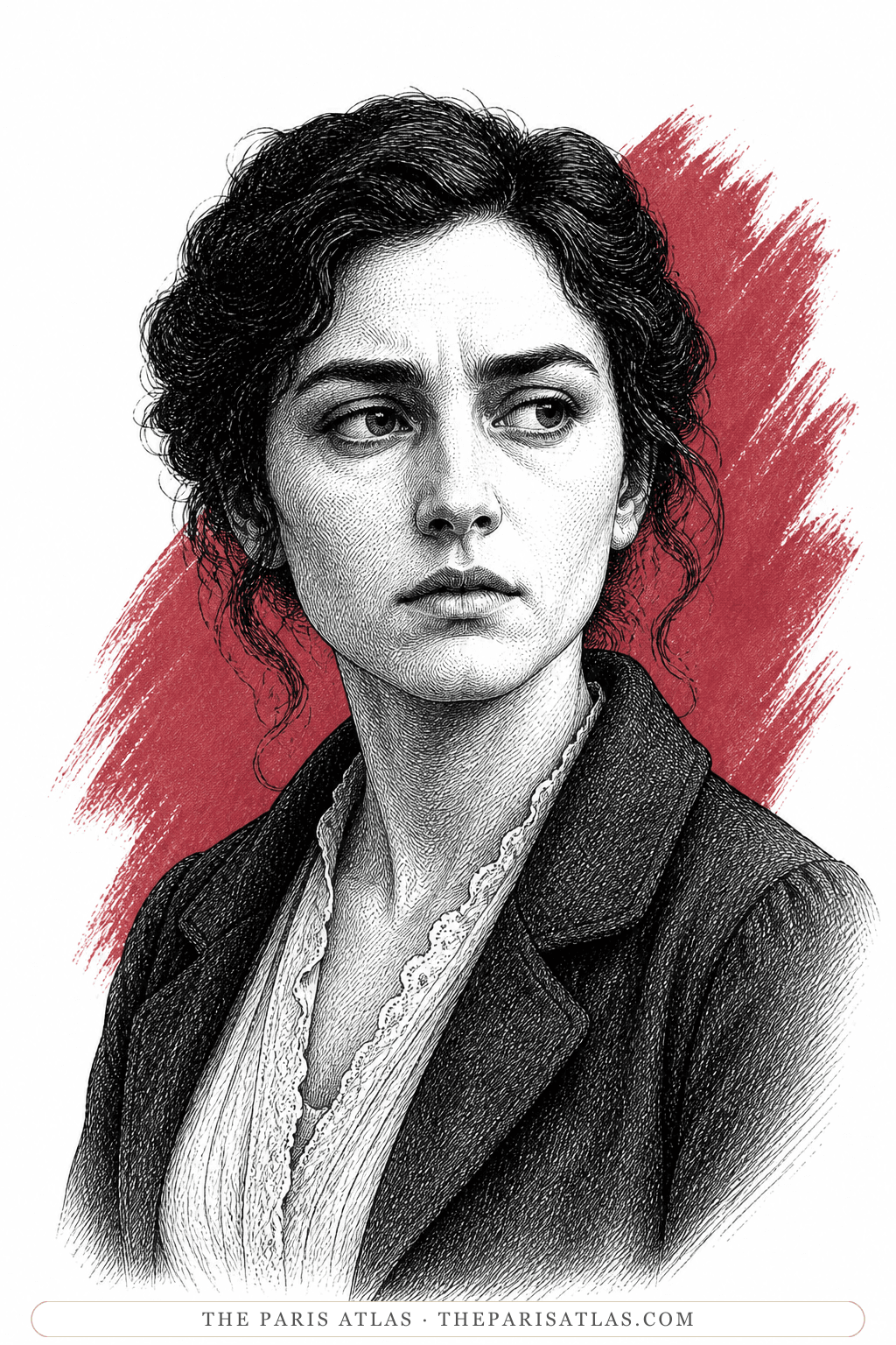 Illustrated portrait of Tina Lombardi