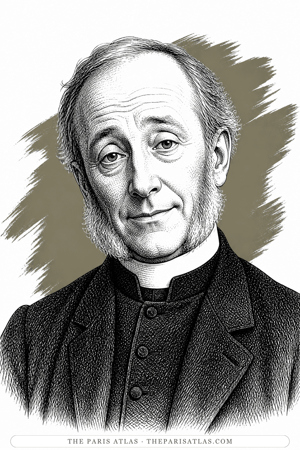 Illustrated portrait of Archdeacon Daubeny