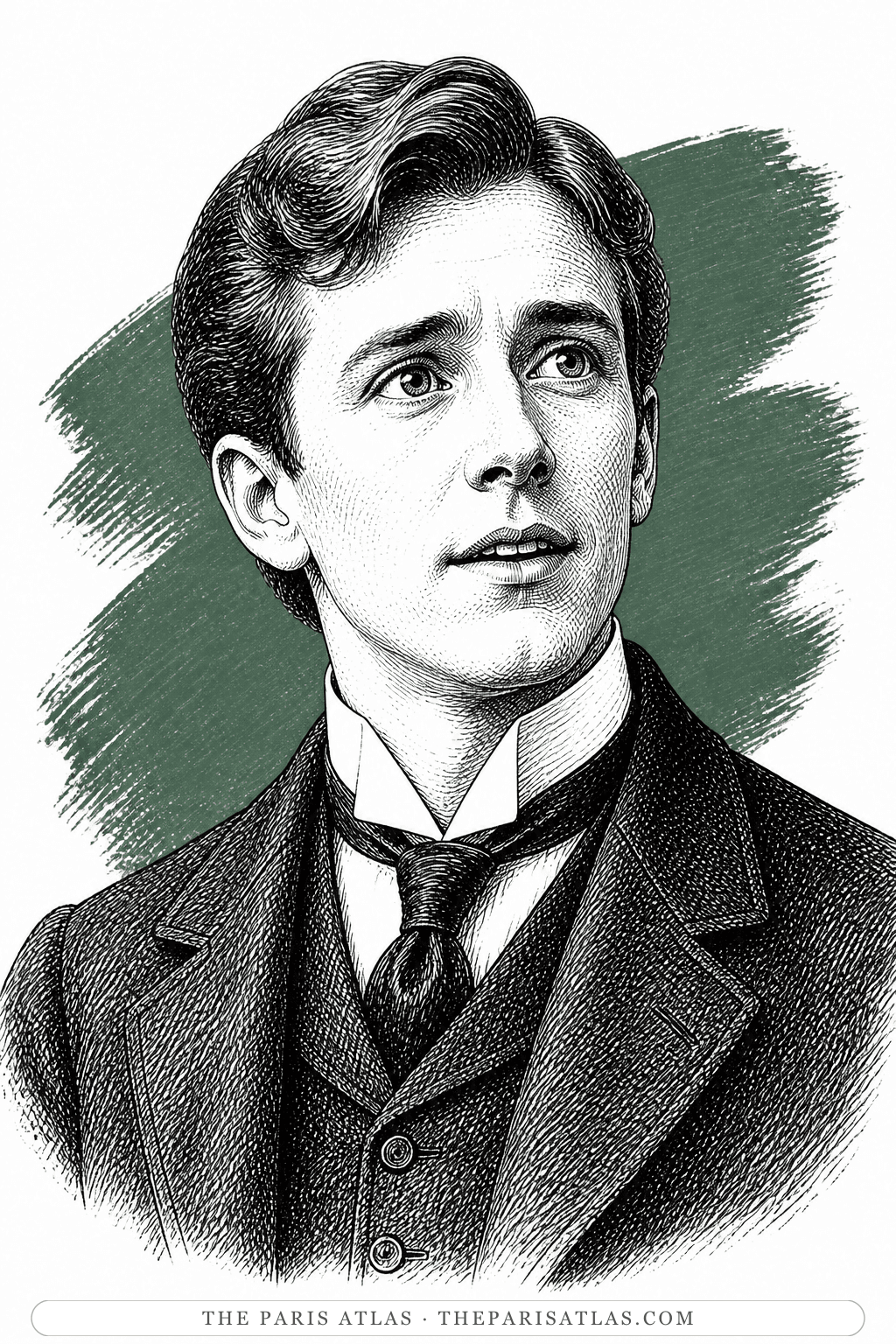 Illustrated portrait of Gerald Arbuthnot