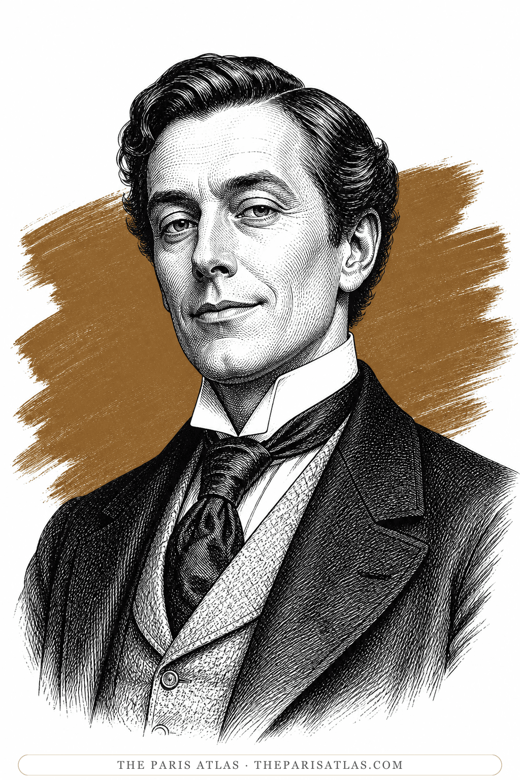 Illustrated portrait of Lord Illingworth