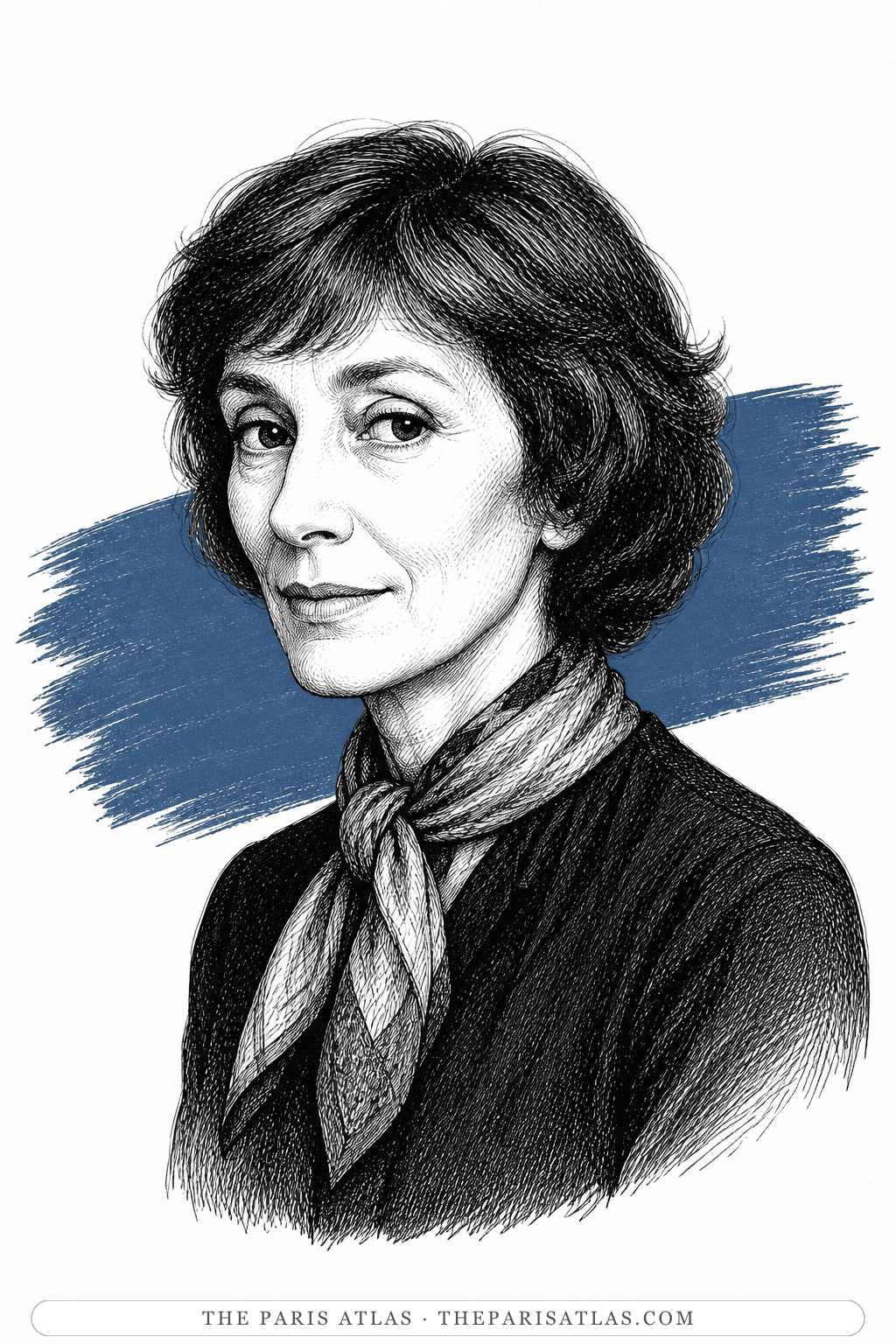 Illustrated portrait of Michelle Vian