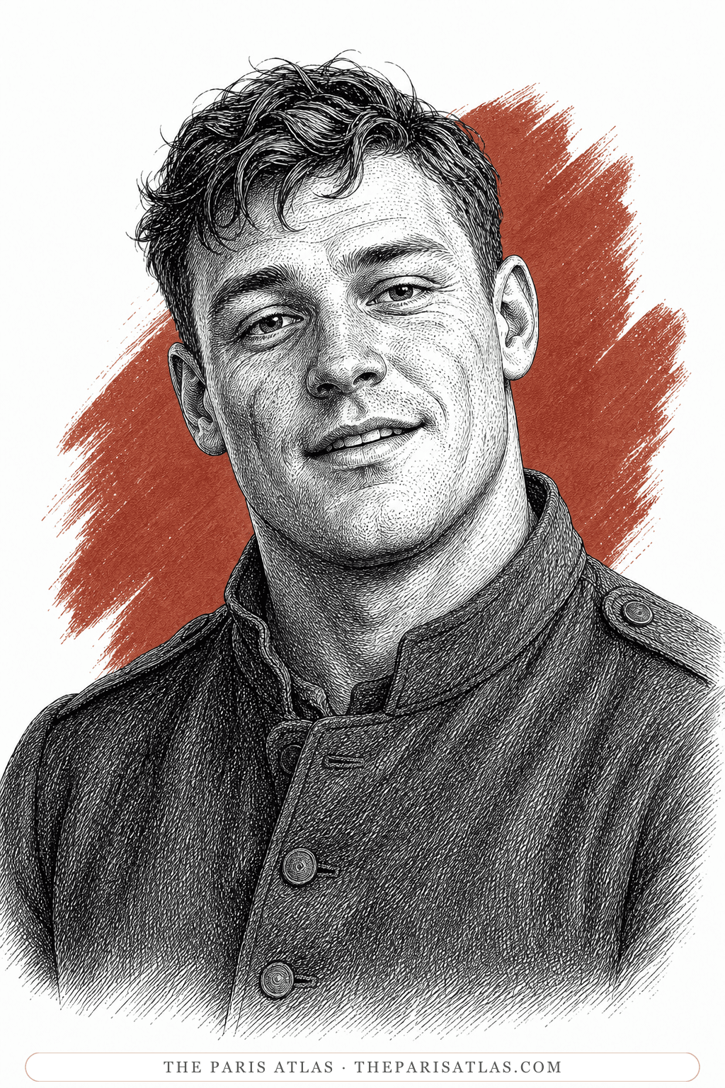 Illustrated portrait of Haie Westhus