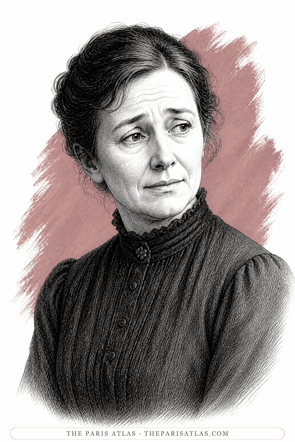 Illustrated portrait of Paul's mother