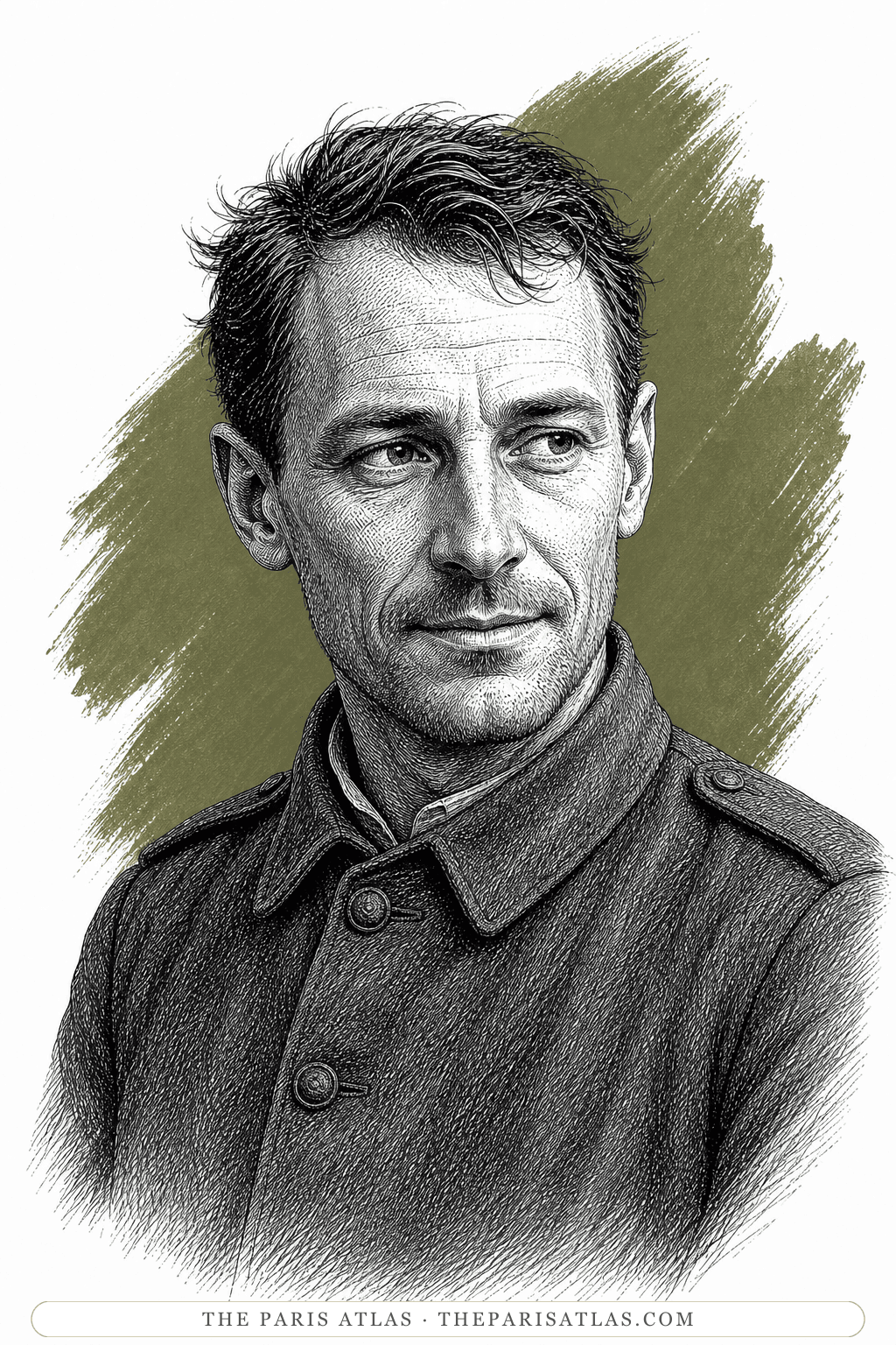 Illustrated portrait of Stanislaus Katczinsky