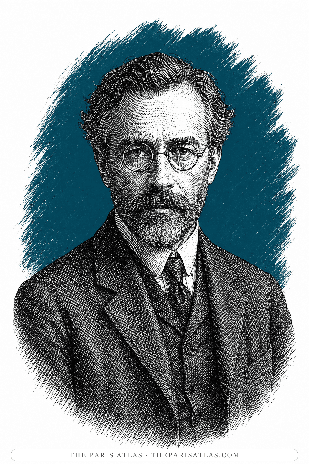 Illustrated portrait of Doctor Moon