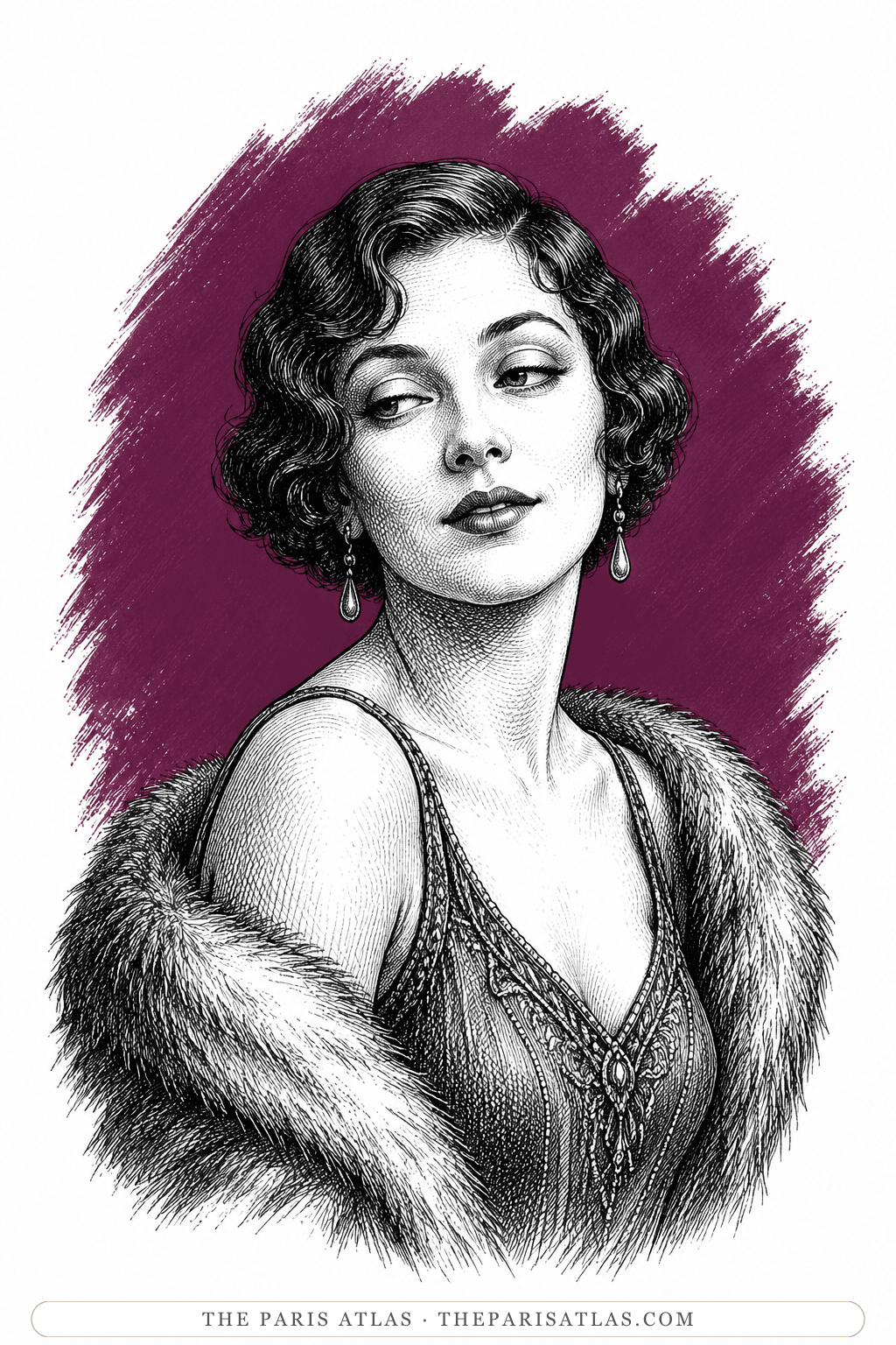 Illustrated portrait of Judy Jones