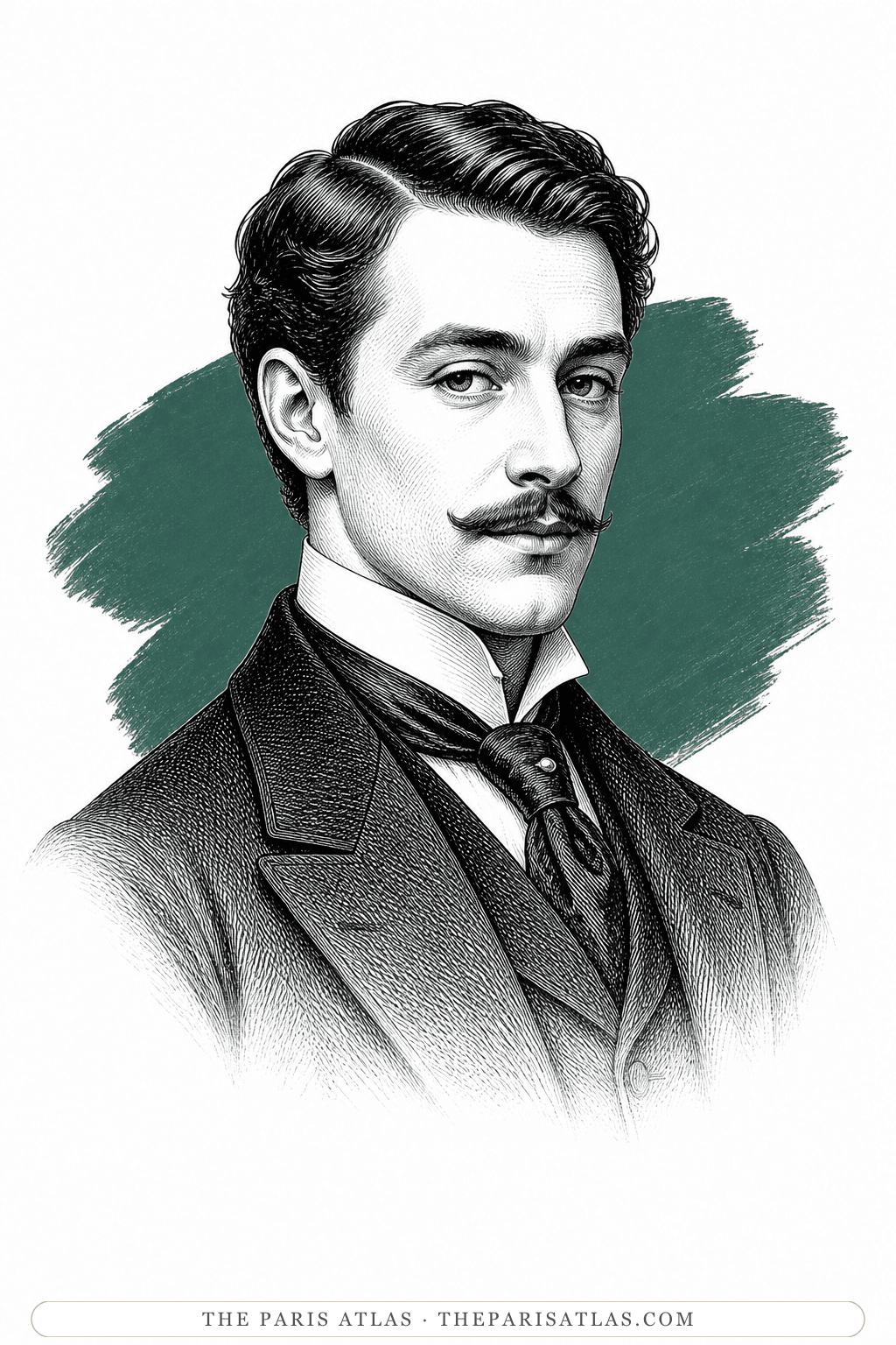 Illustrated portrait of Lord Arthur Goring