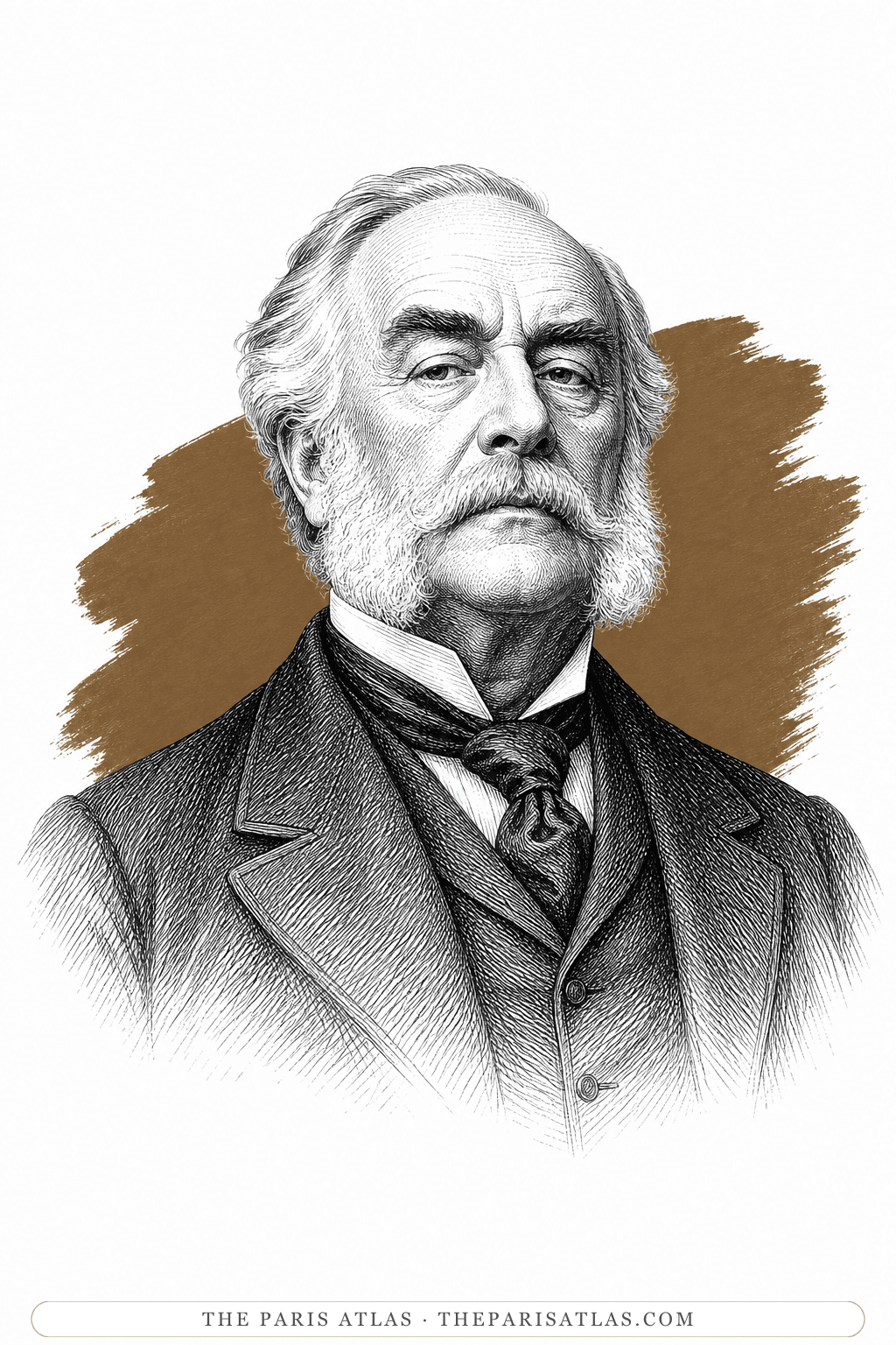 Illustrated portrait of The Earl of Caversham