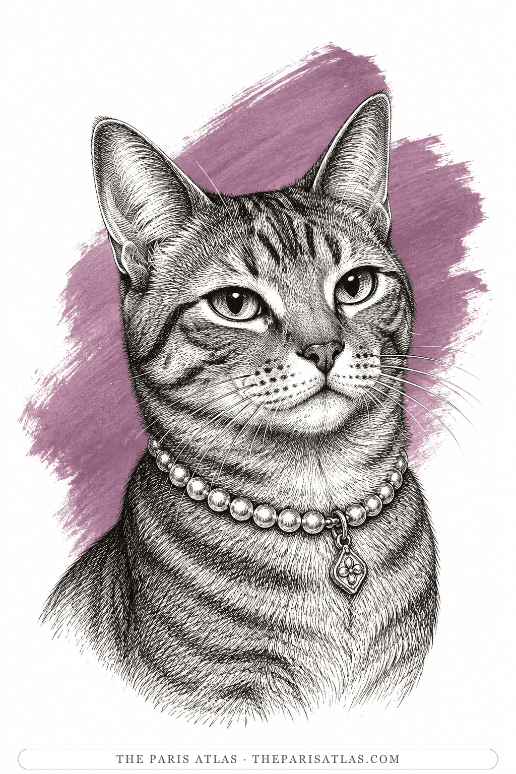 Illustrated portrait of Kiki-la-Doucette